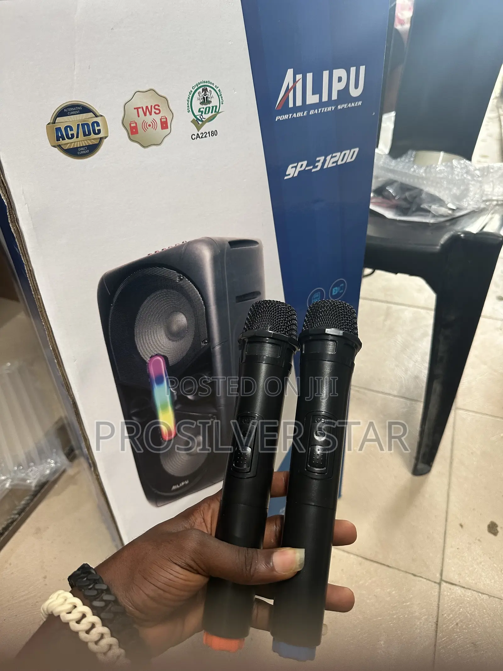 Alipu Double 10inches Public Address System