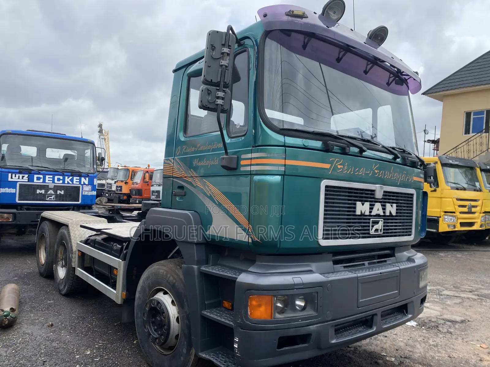 Man Diesel Truckhead 10-Tyres