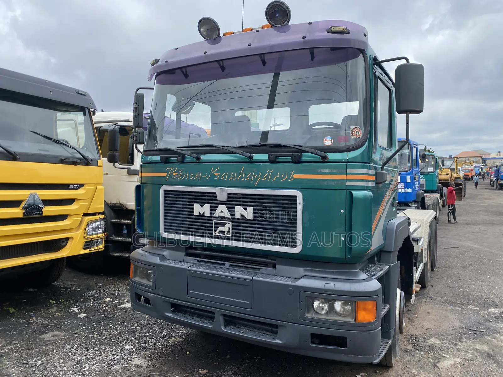Man Diesel Truckhead 10-Tyres