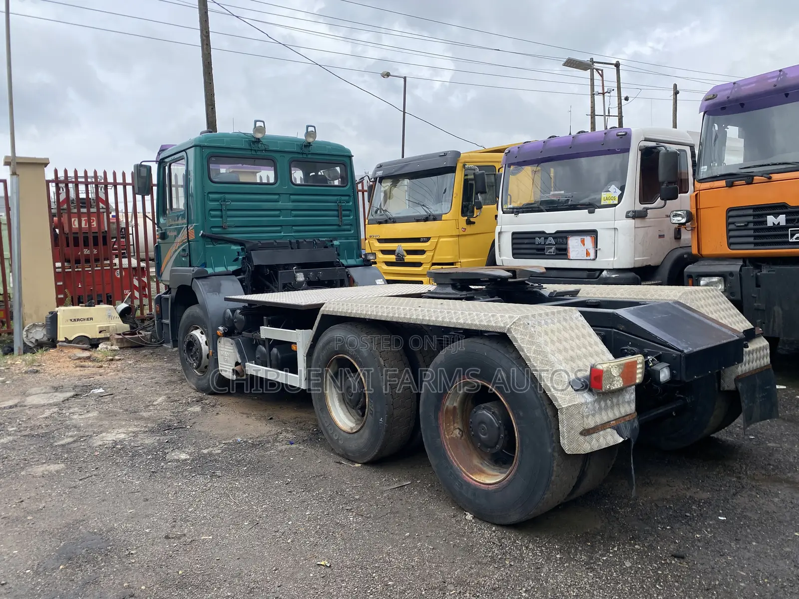 Man Diesel Truckhead 10-Tyres