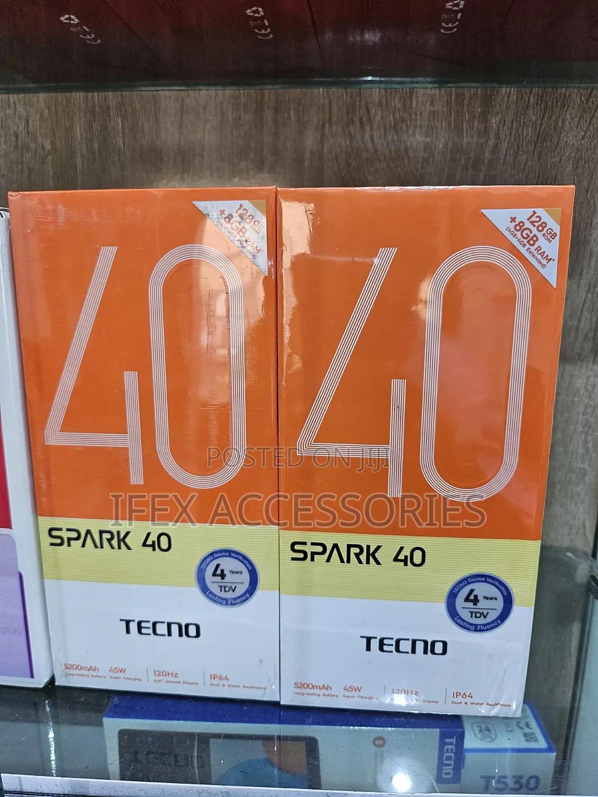 New Tecno Spark 40 128 GB Black