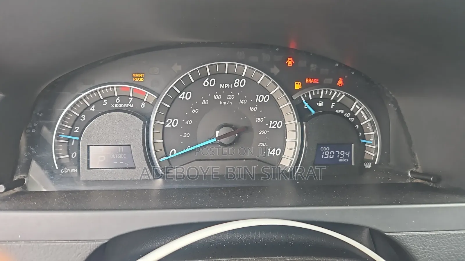 Toyota Camry SE 4dr Sedan (2.5L 4cyl 6A) 2014 Gray