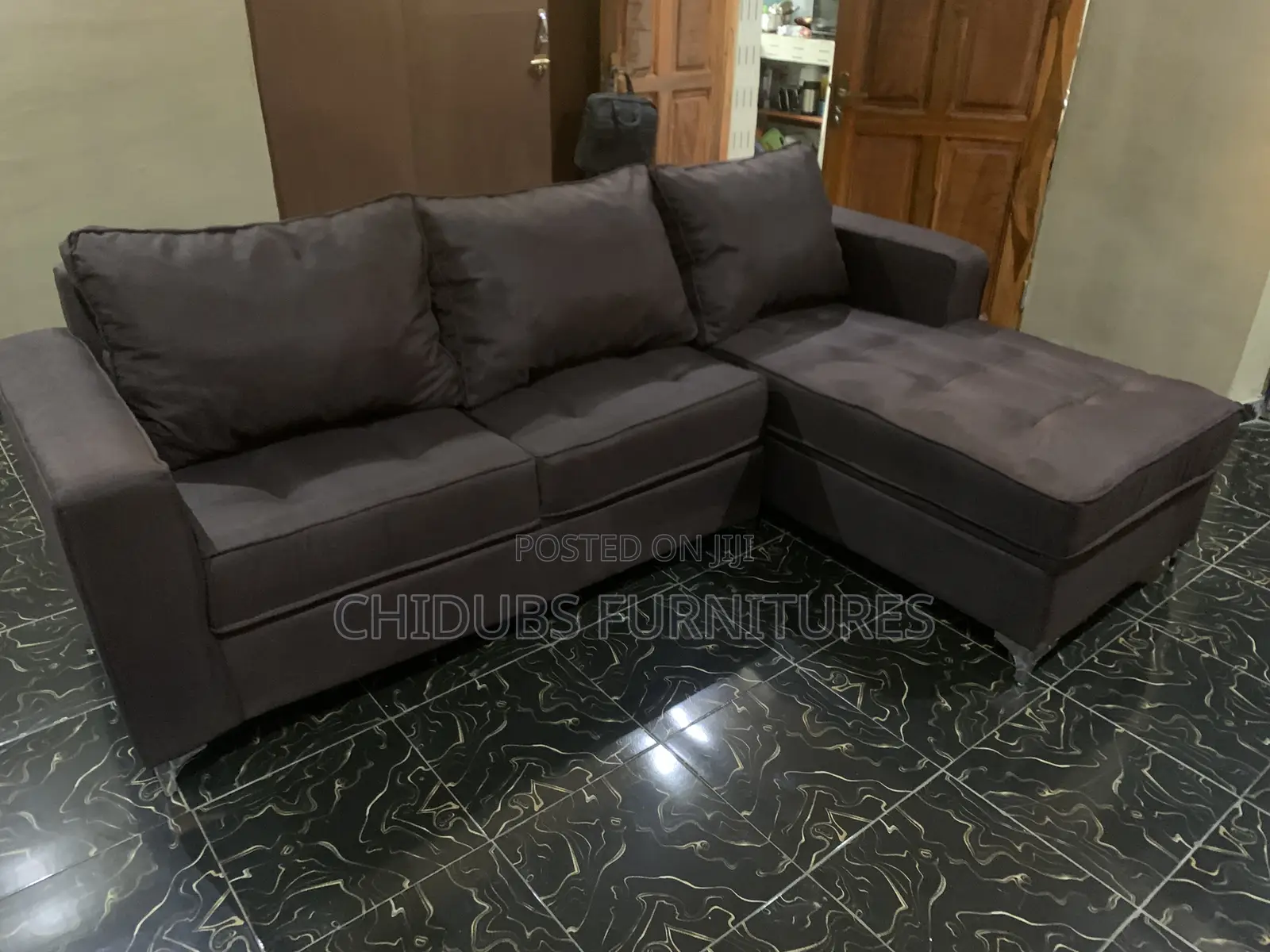 #898# Quality L Shaped Sofa