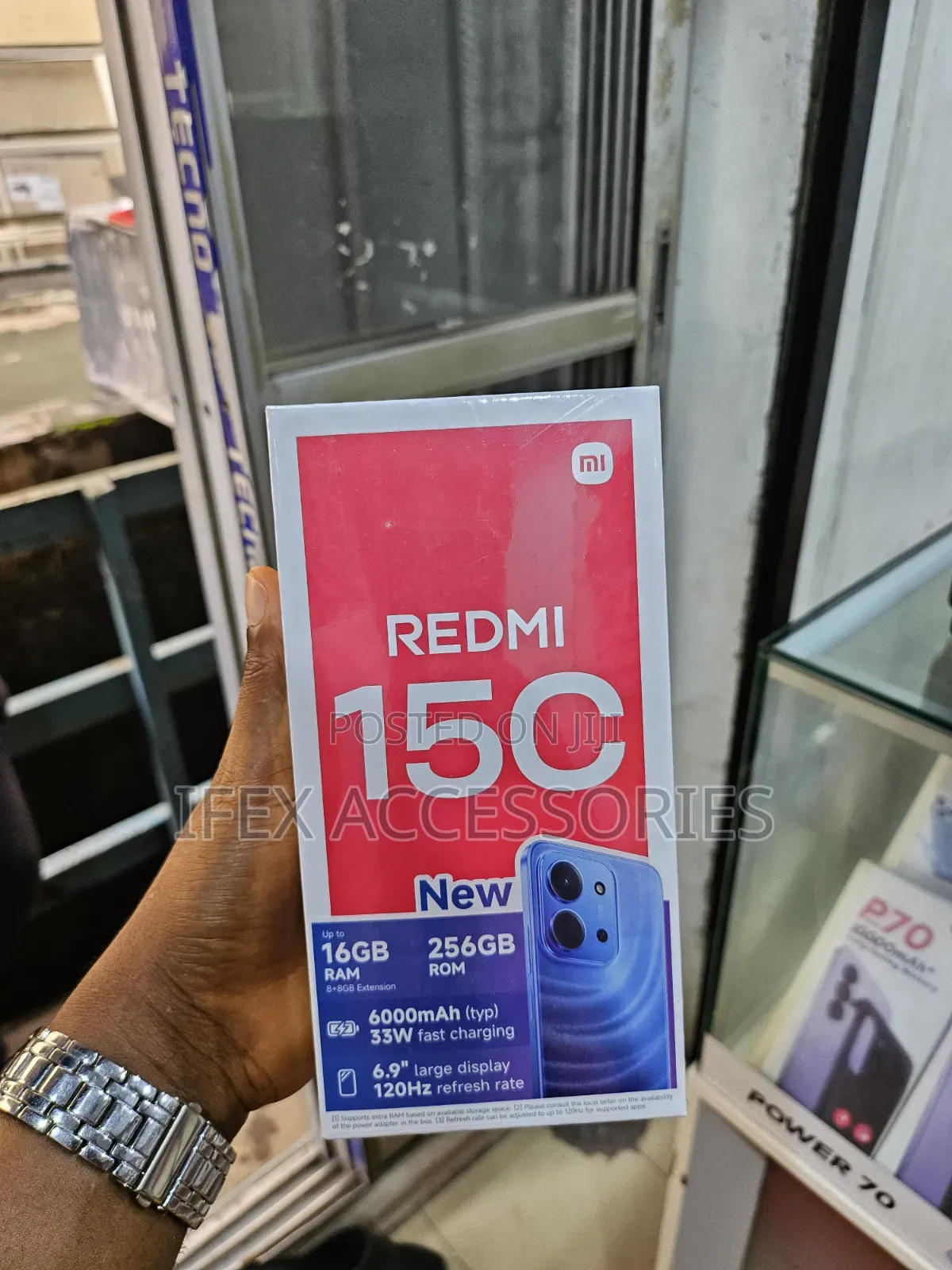 New Xiaomi Redmi 15 256 GB Black