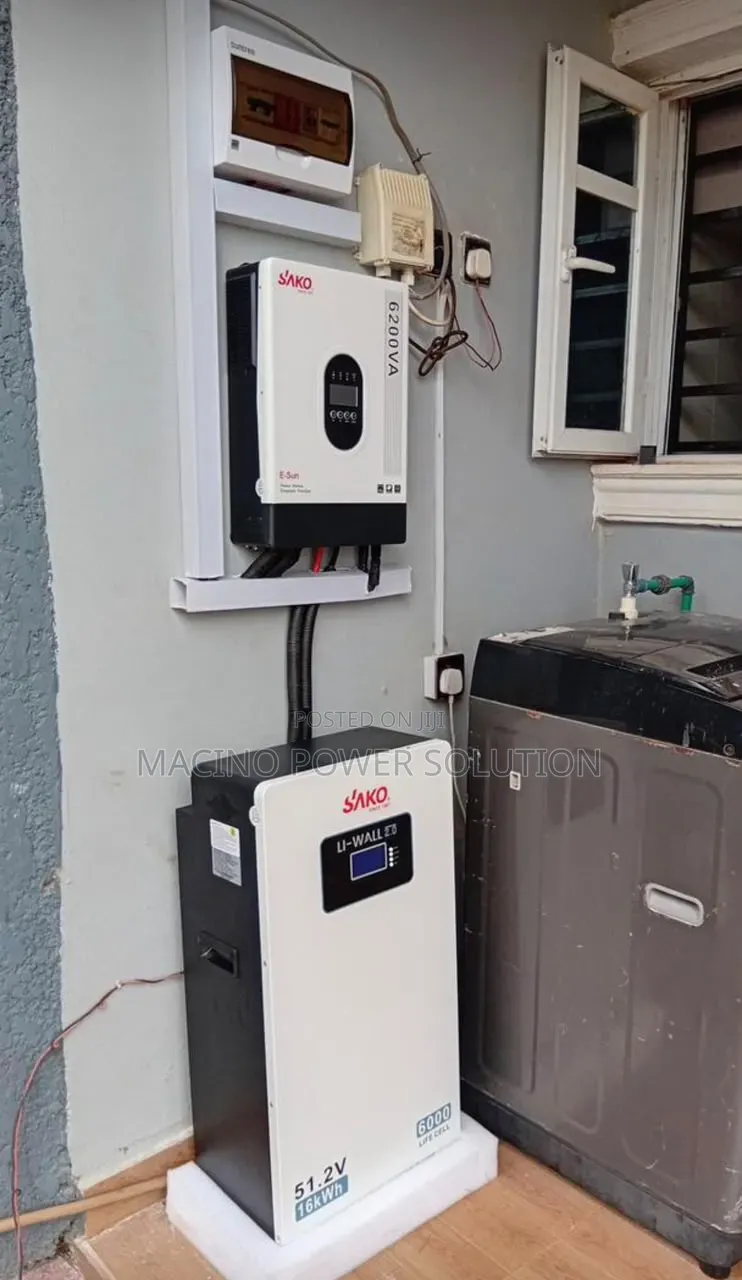 Sako 16kwh 51.2v Lifepo4 Battery 16kwh | 6000+ Cycles |