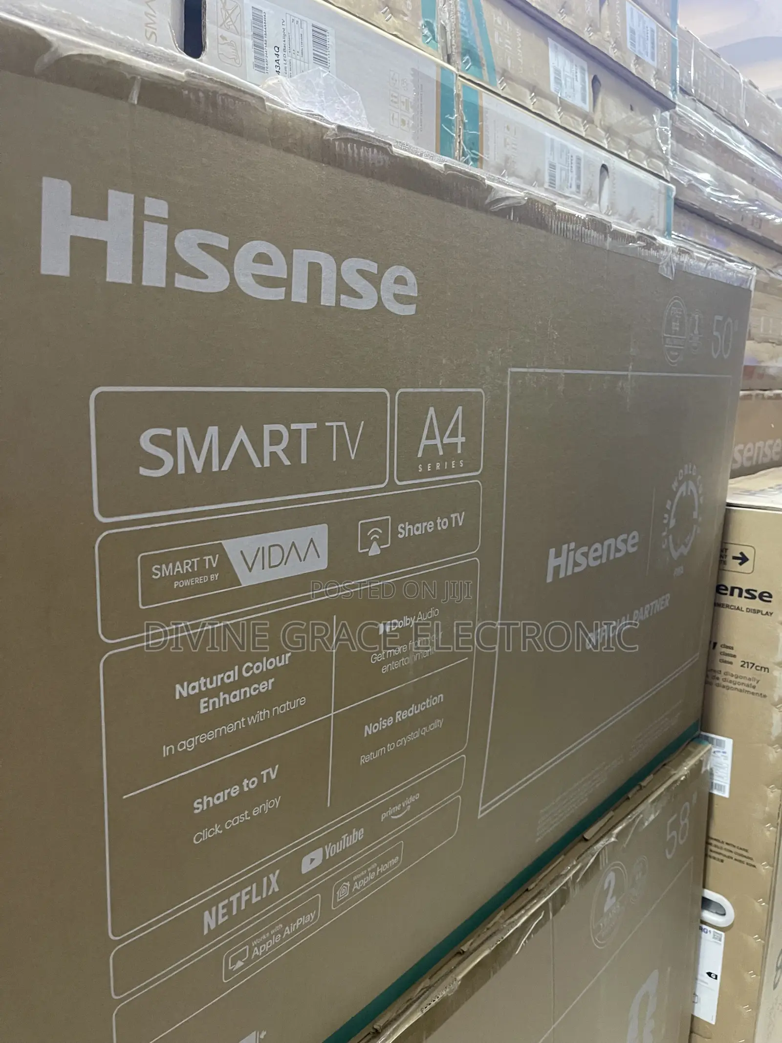 Brand New 50 Inches Hisense Smart Television/Smart Tv