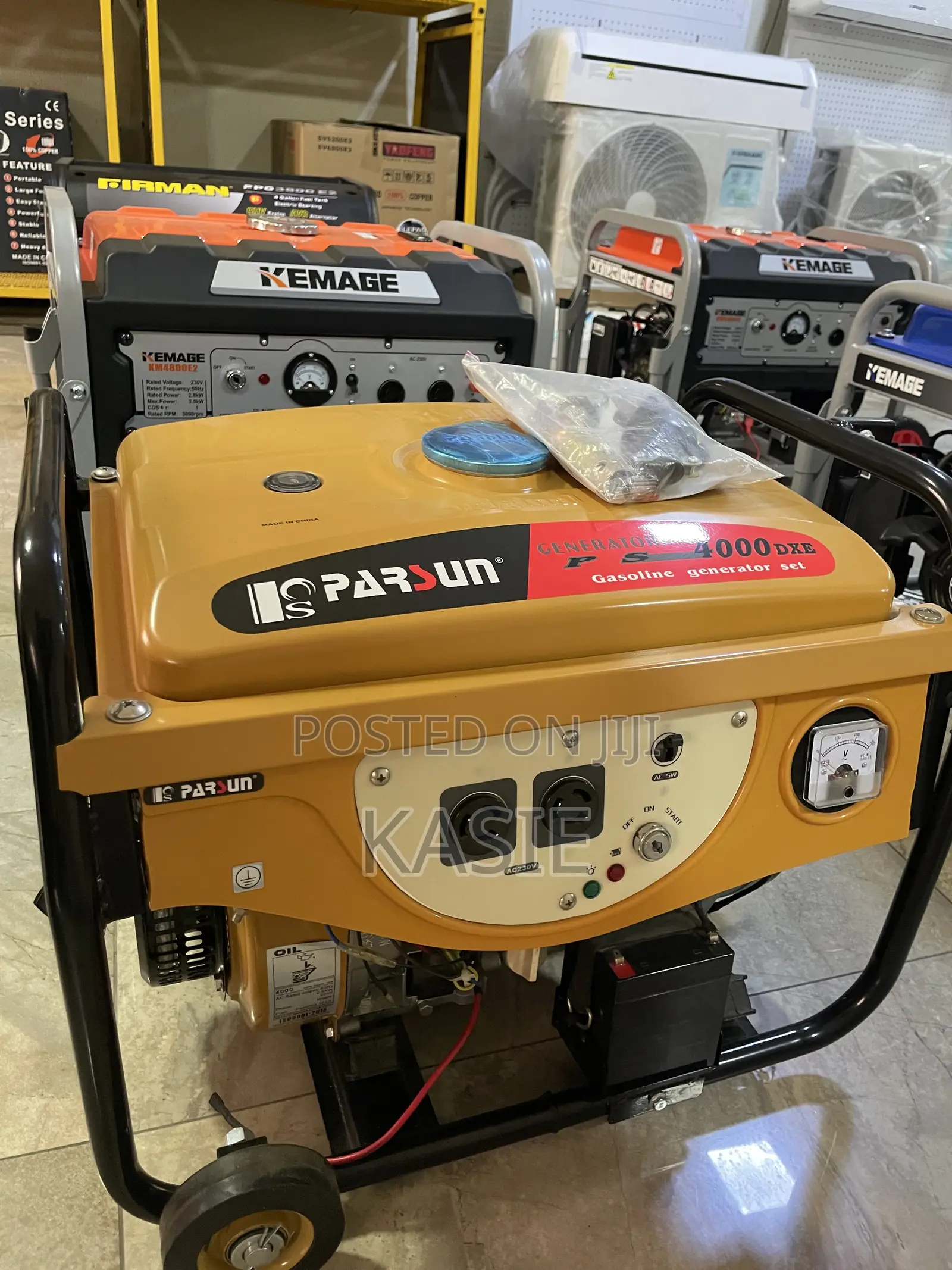 Ps4000e2. 4.5kva. Original Pasun Petrol Generator