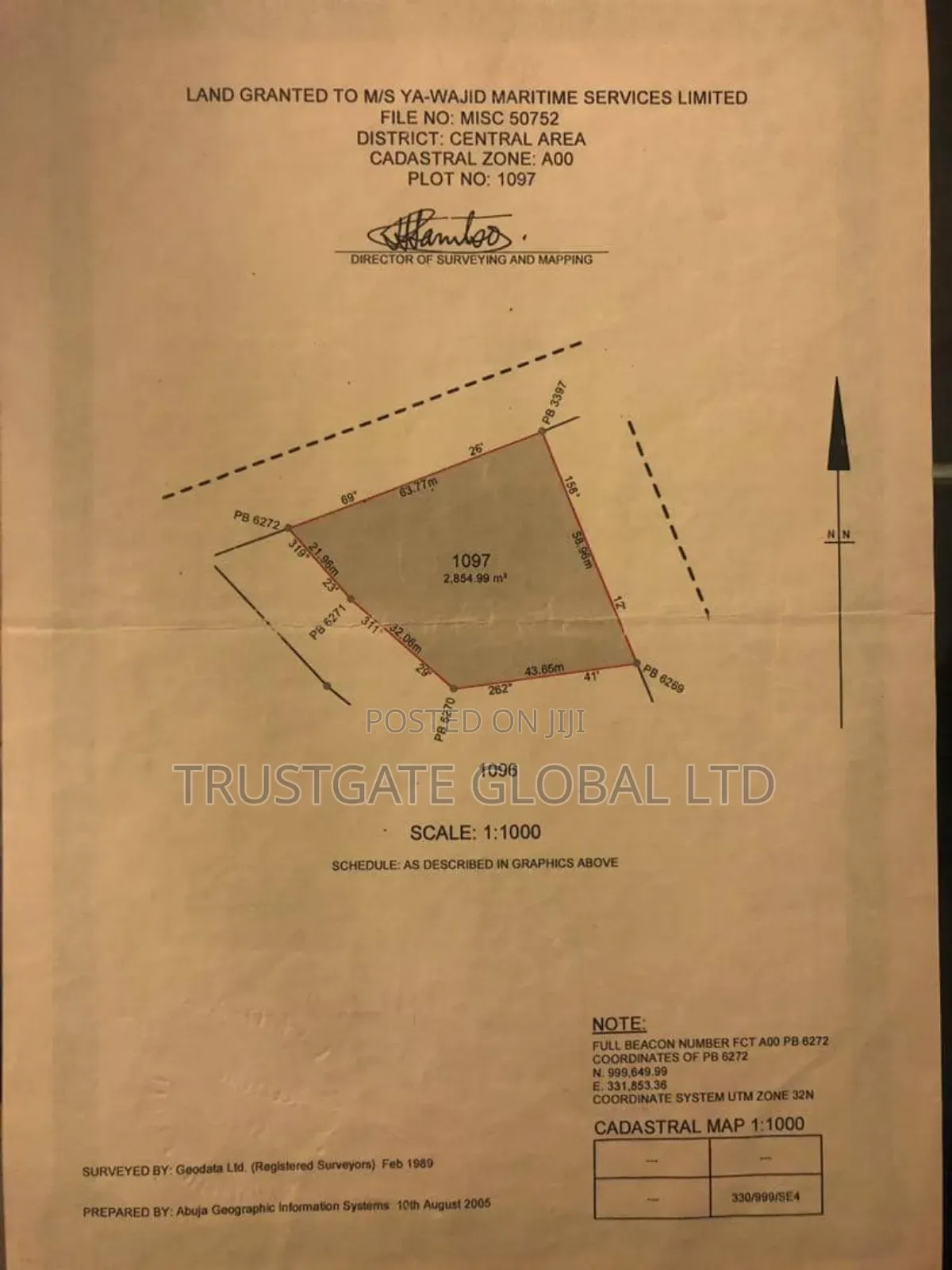 Prime Commercial Land in Central Area District