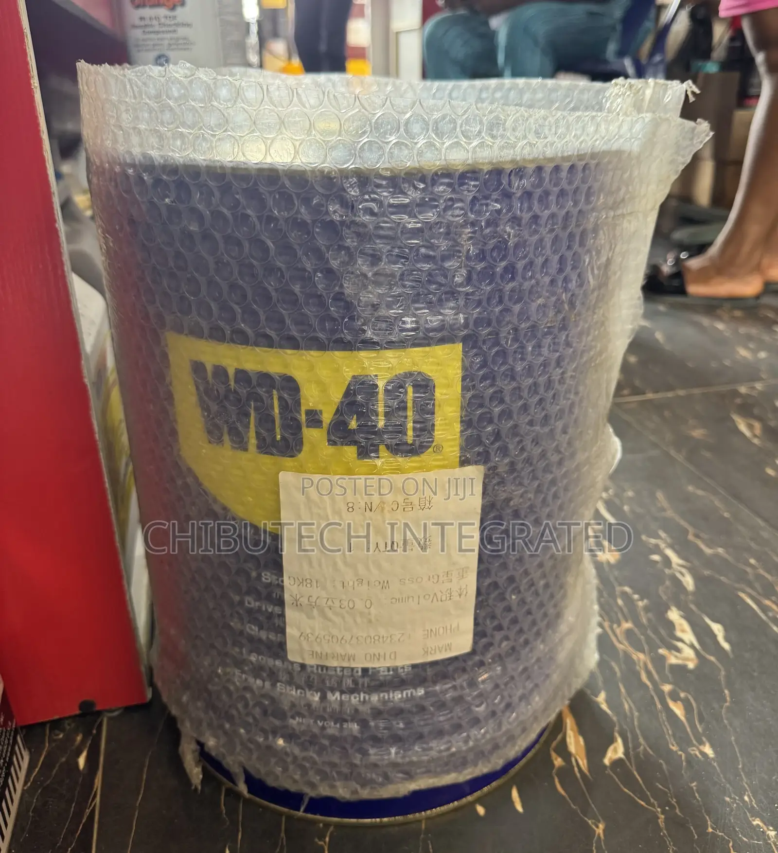 20-liter Container Of Wd-40 Multi-use Product