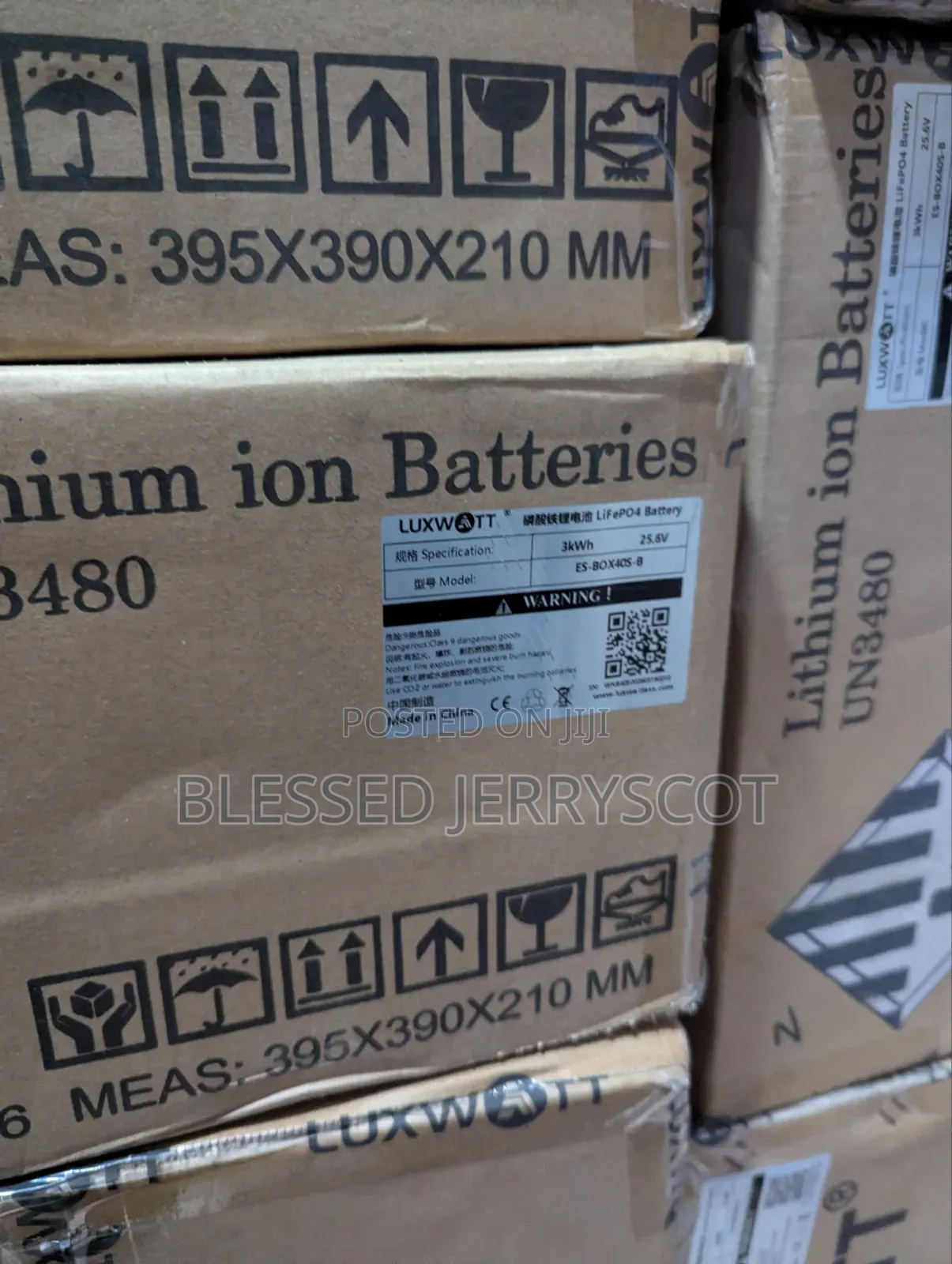 Luxwatt 3kwh 24v Lithium Ion Solar Inverter Batteries in Stock.