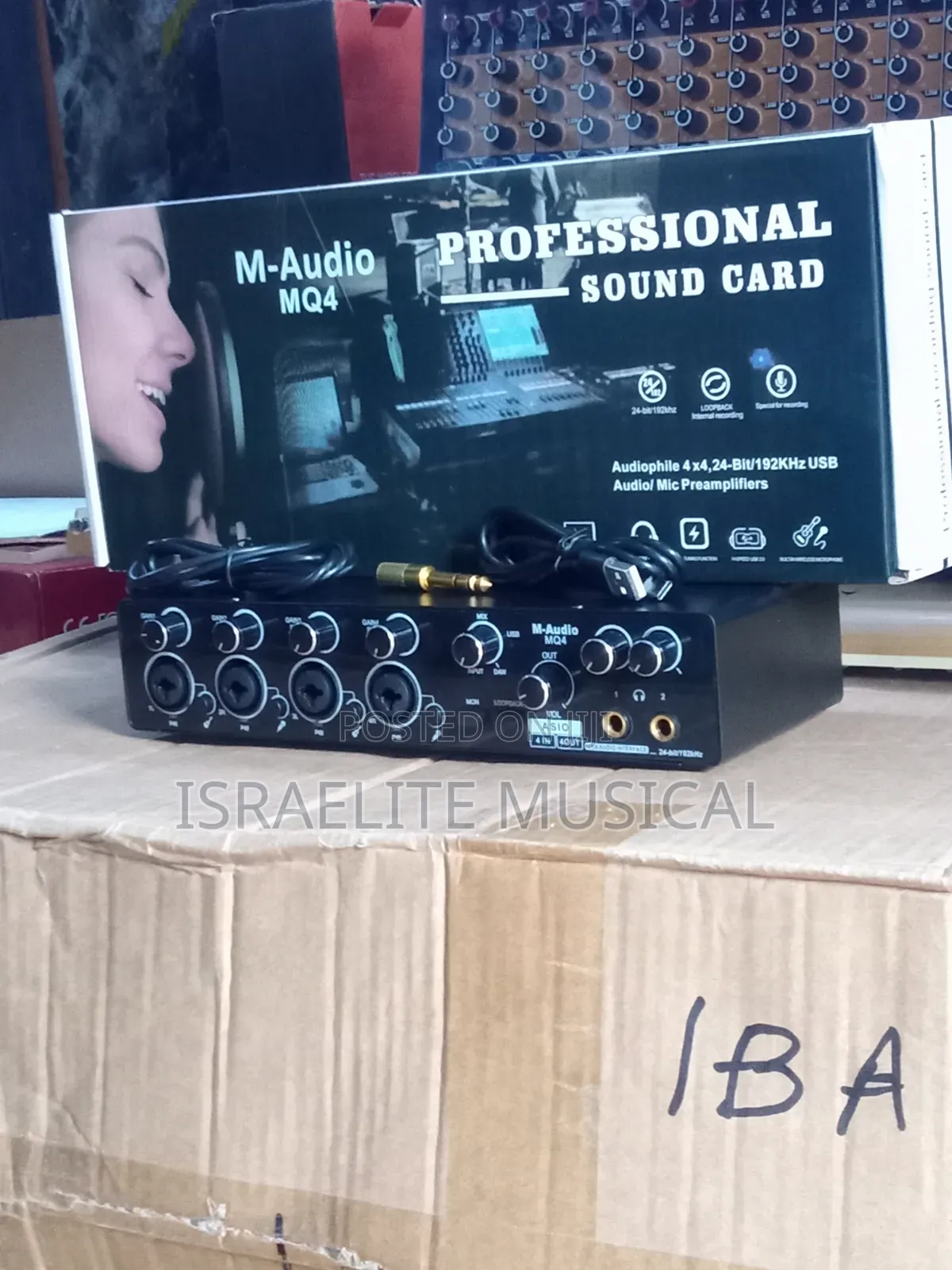 M-Audio 4 Channels Sound Card Mq-4