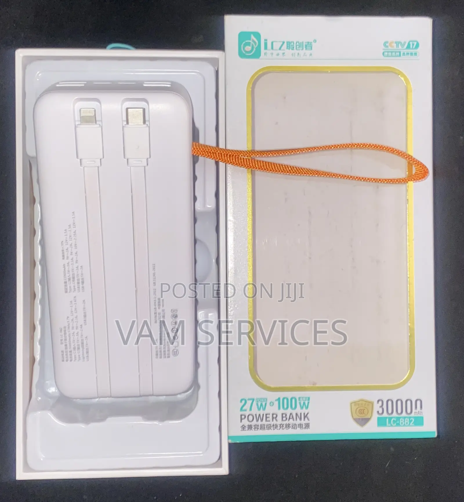 30,000mah LCZ Powerbanks