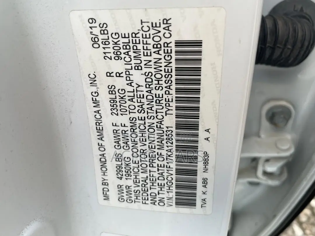Honda Accord 2020 White