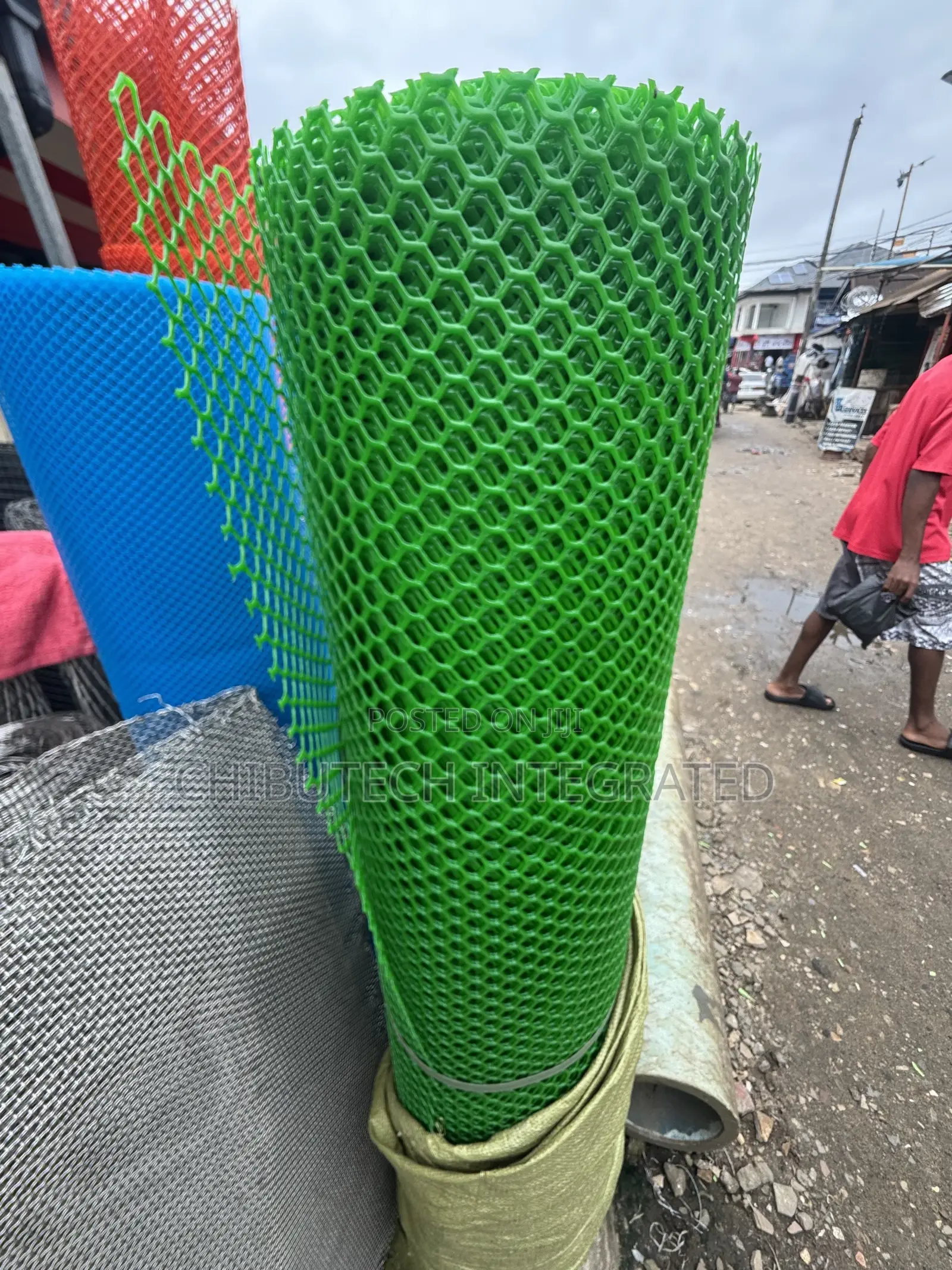 Green Plastic Wire Mesh