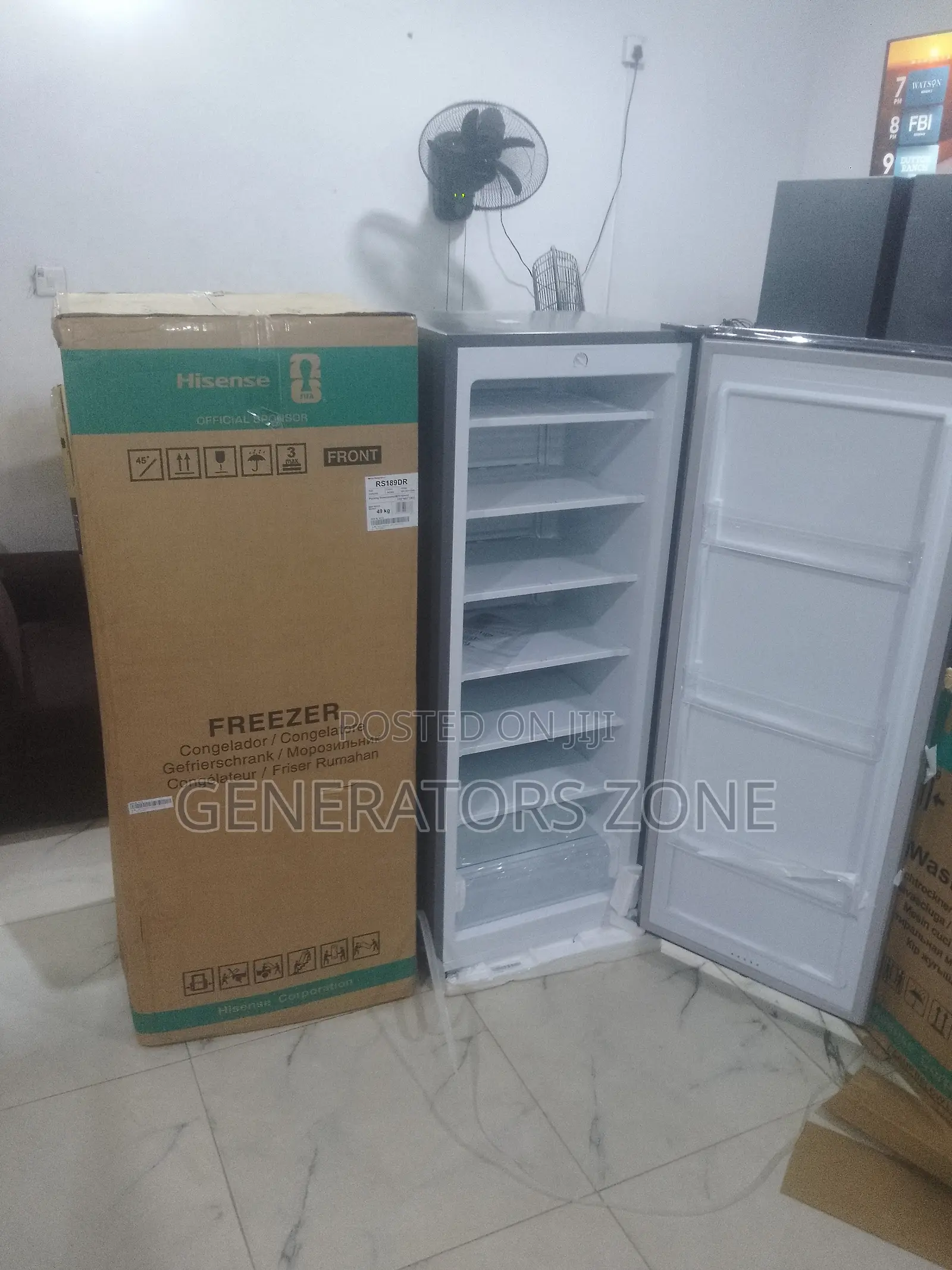 Hisense 190l Freezer With Organized Storage Compartments