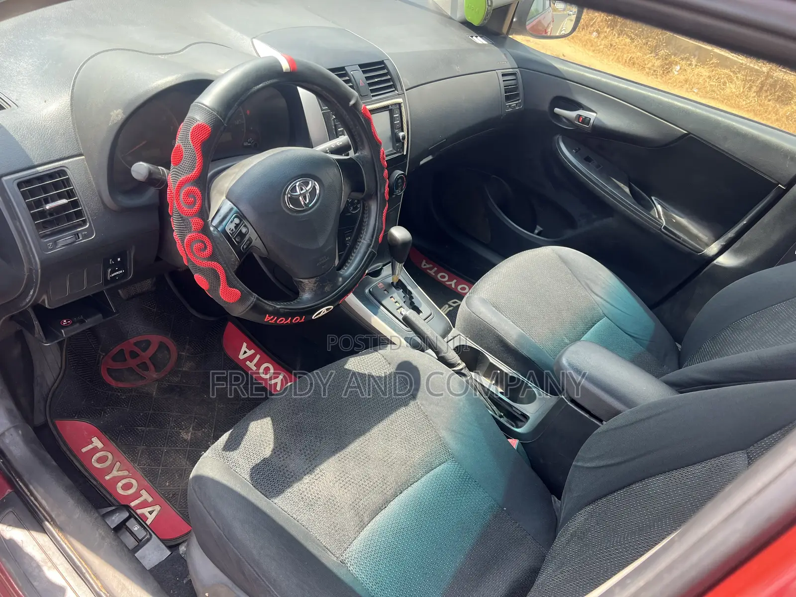 Toyota Corolla S 4dr Sedan (1.8L 4cyl 4A) 2010 Red