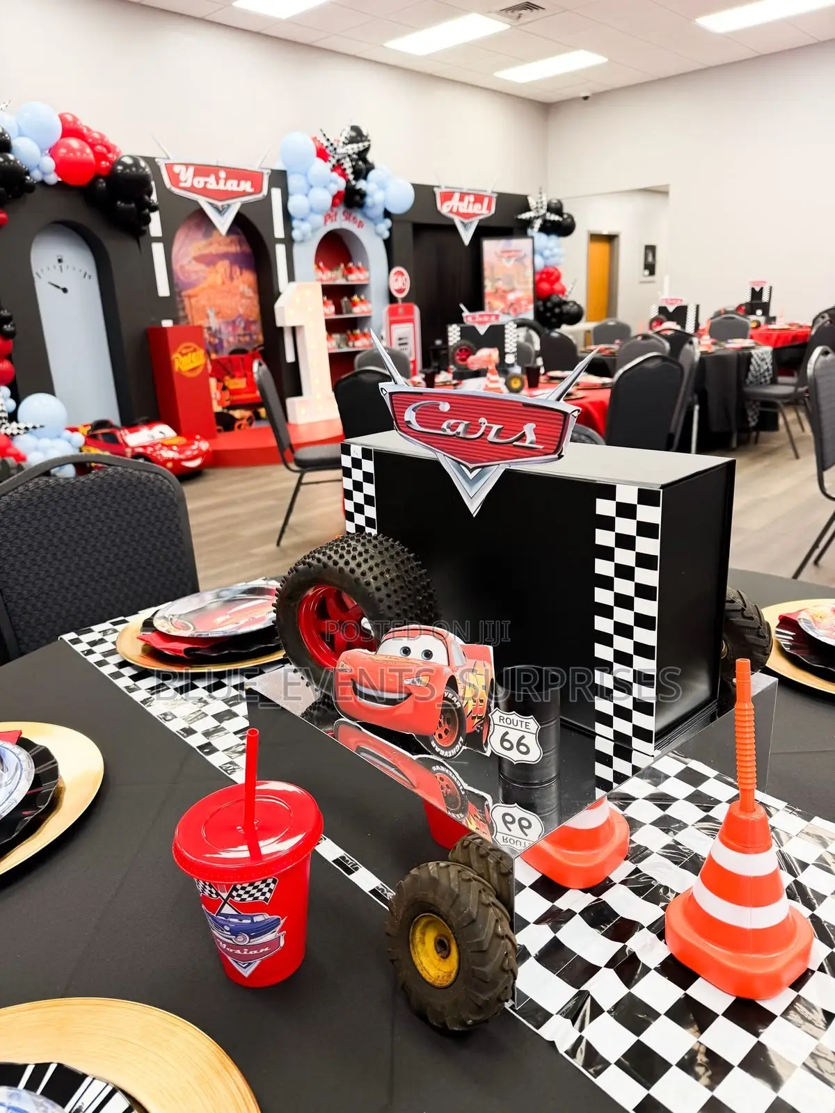 Kiddies Cartoon Theme Birthday Decorations