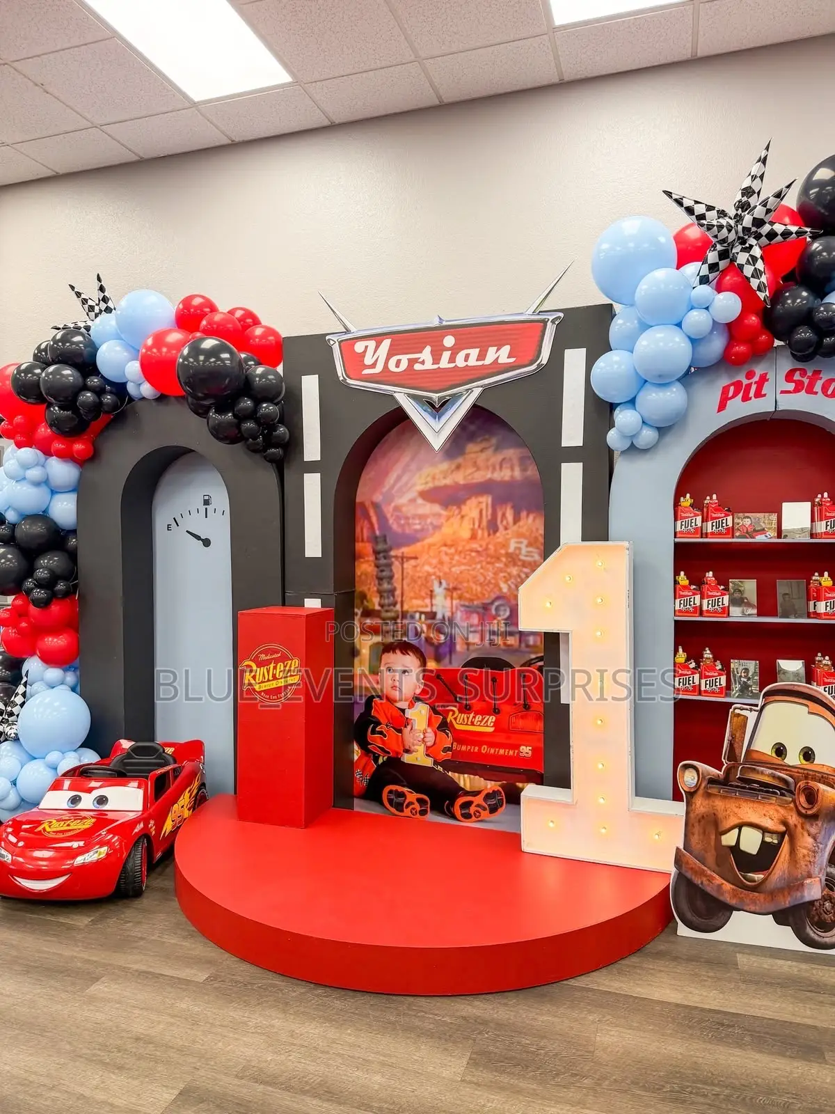 Kiddies Cartoon Theme Birthday Decorations