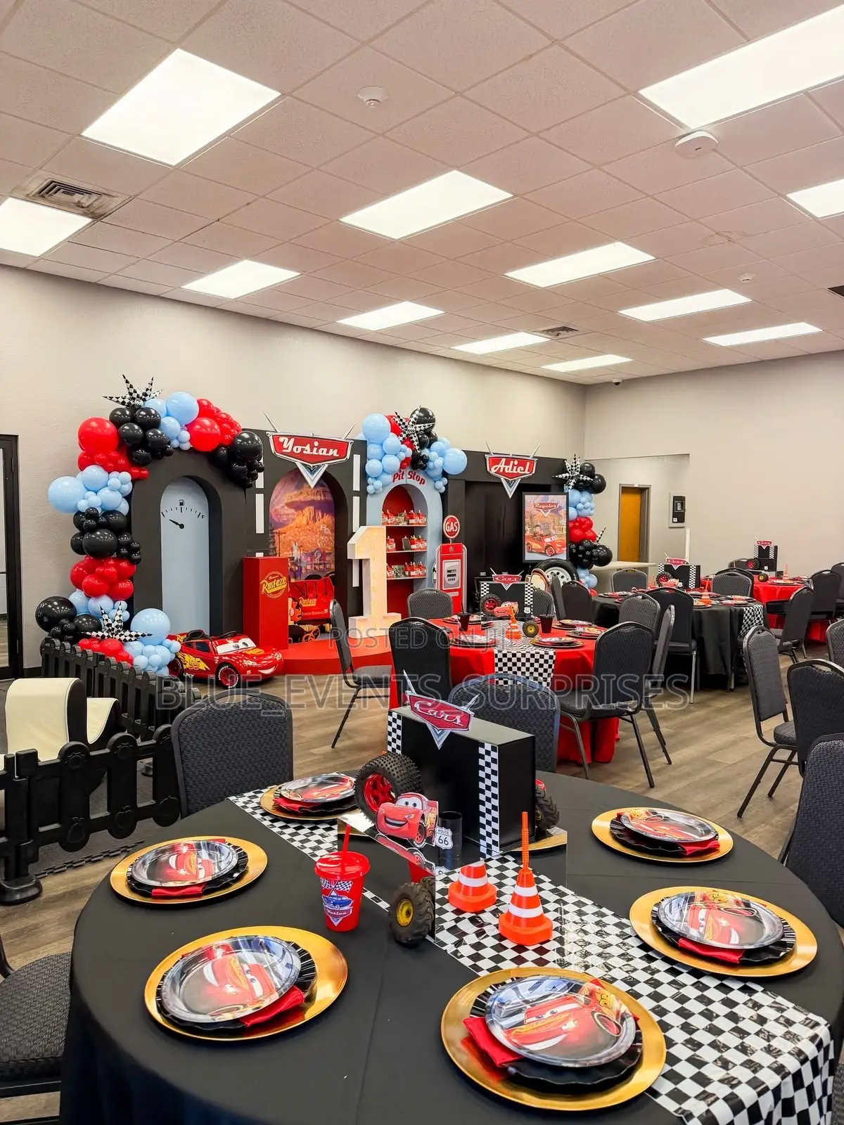Kiddies Cartoon Theme Birthday Decorations
