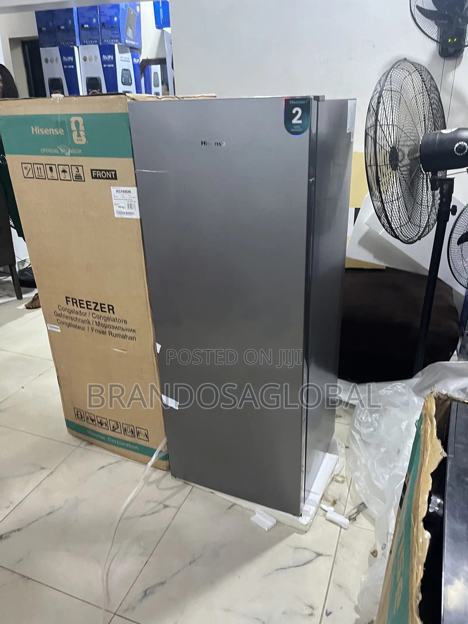 Hisense 190l Upright Freezer Rs189dr – Large Capacity Vertical Freezer