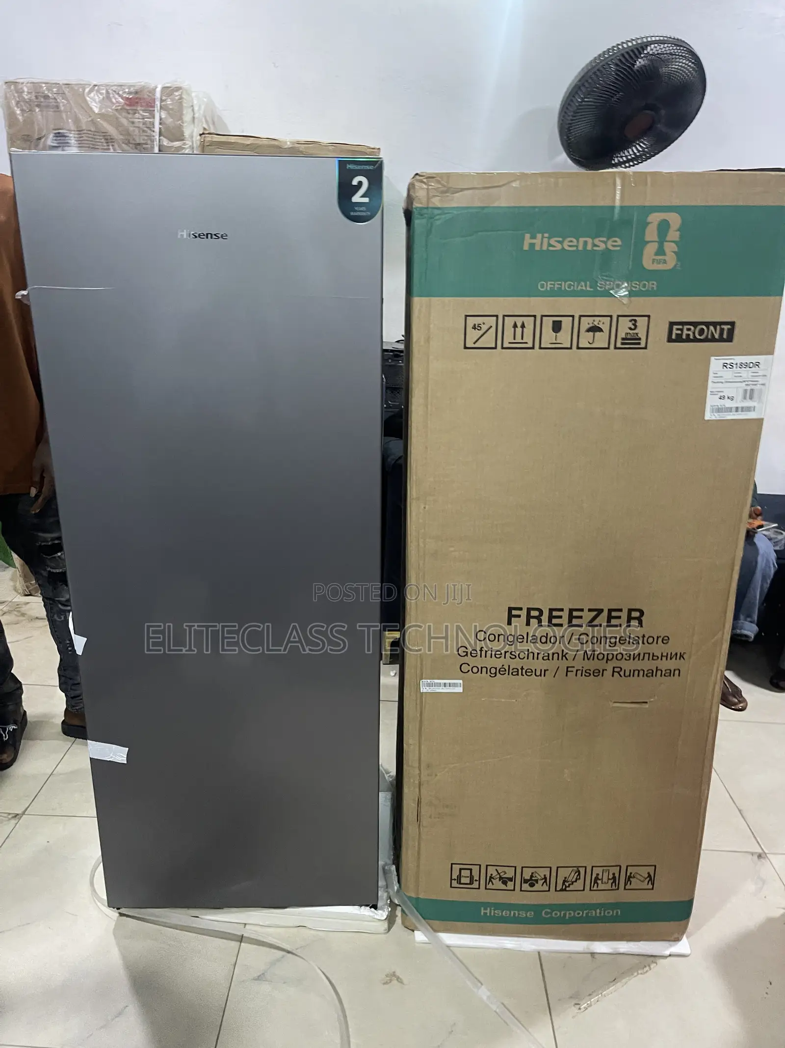 Hisense 189dr Upright Deep Freezer 190l