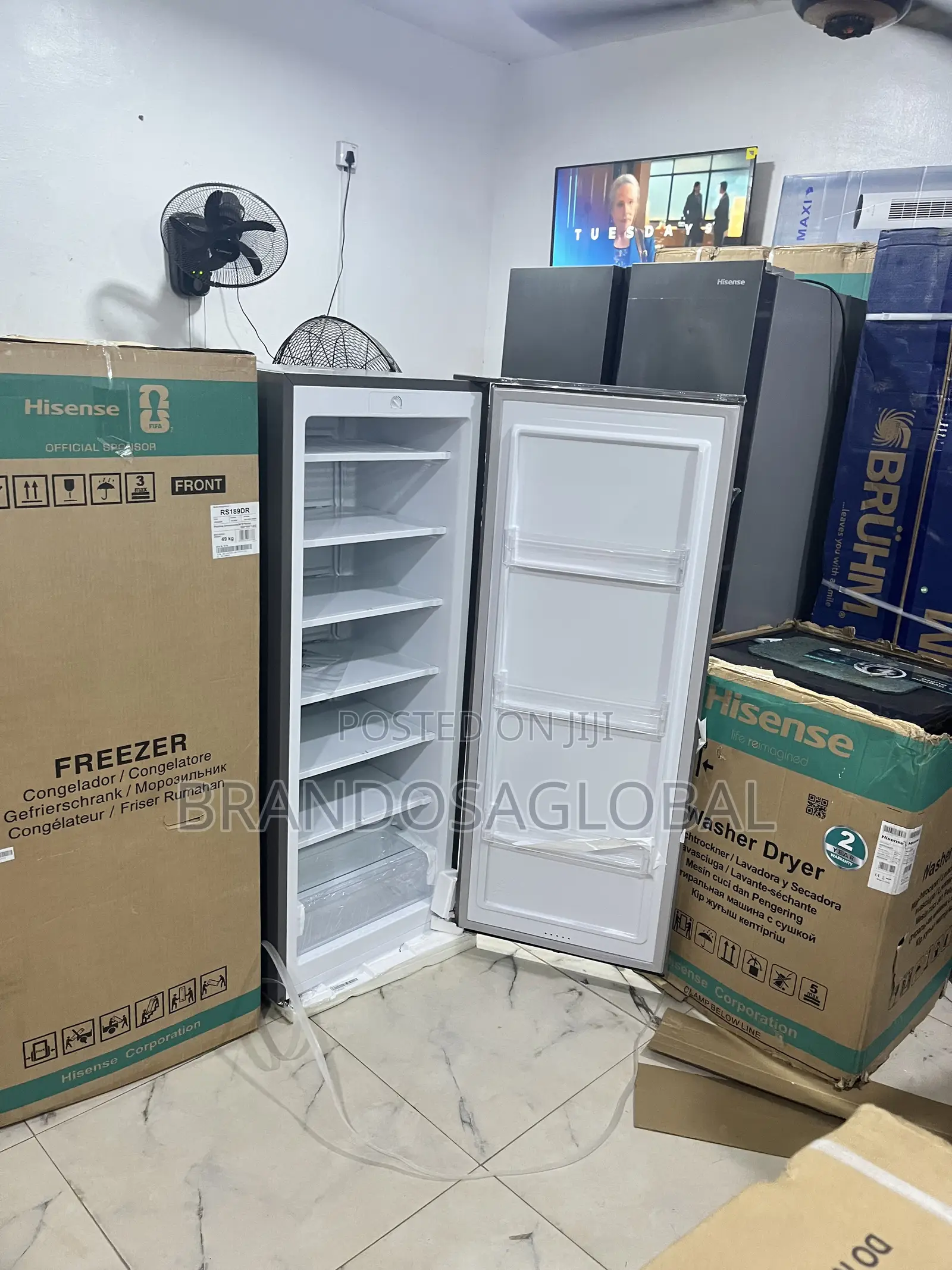 Hisense Rs189dr 190l Upright Freezer – Premium Food Storage Freezer