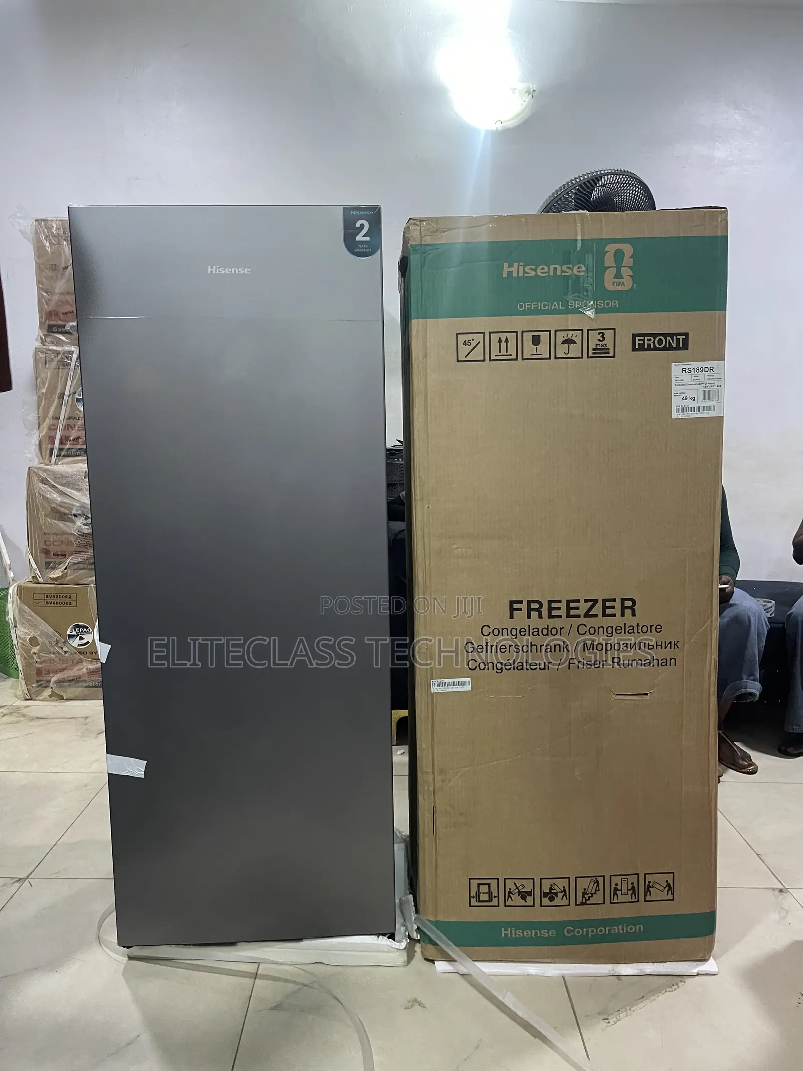 Reliable Hisense 189dr 190l Freezer