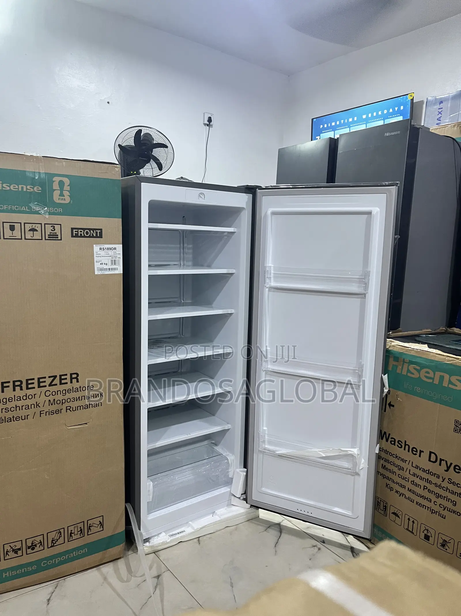 Hisense 190l Upright Freezer Rs189dr – Fast Freezing Appliance