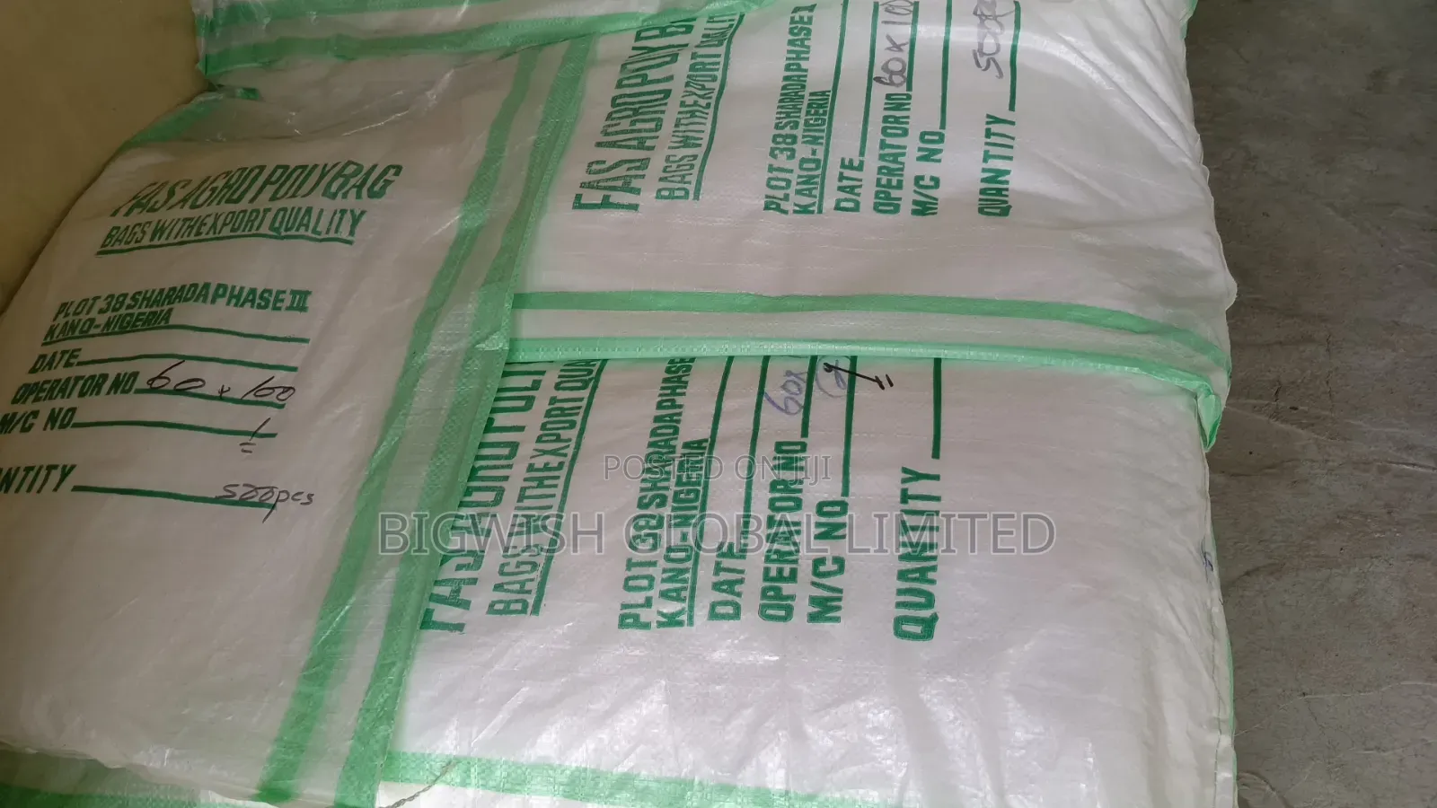 Sack Bags for Your Agro