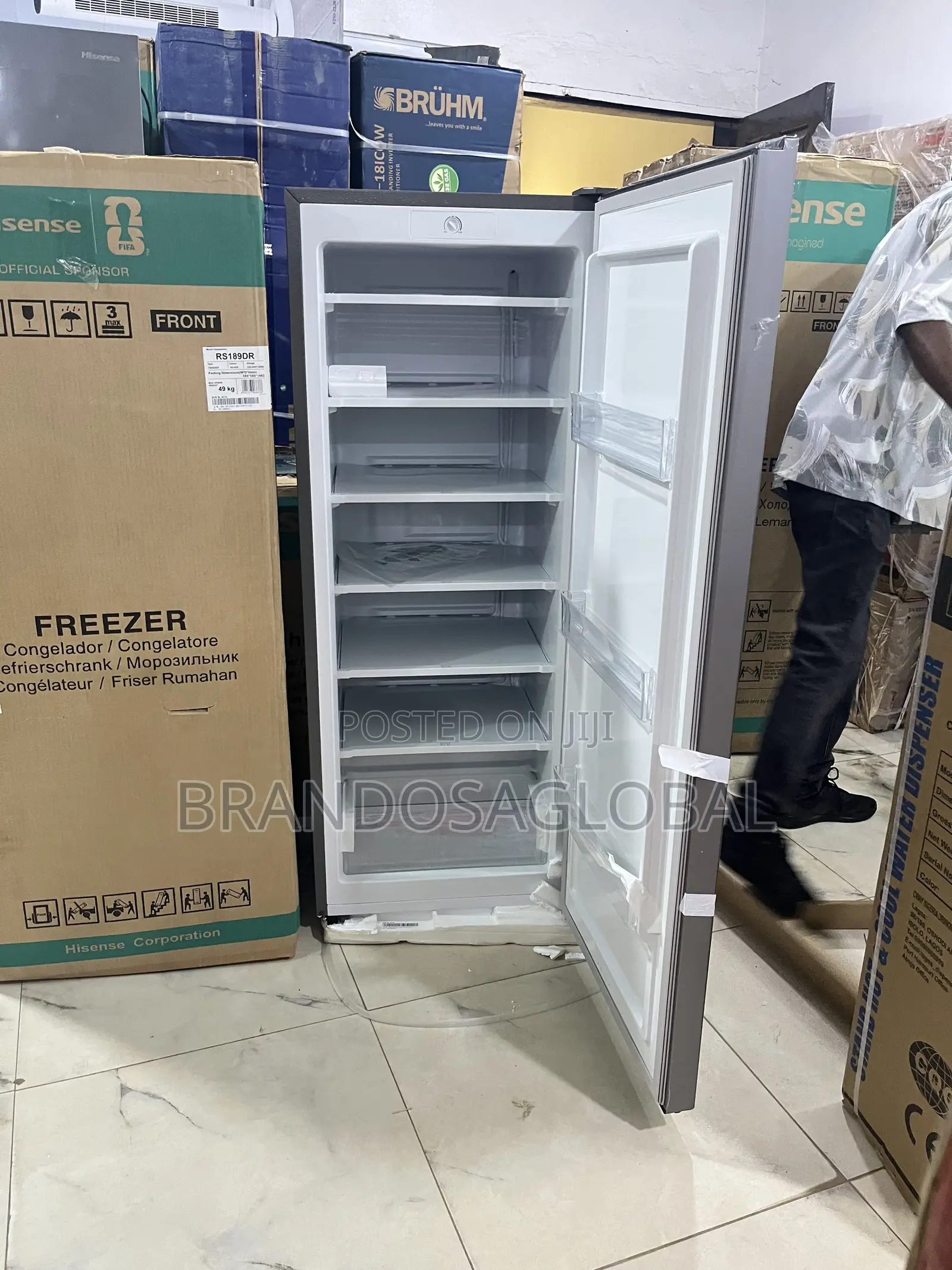 Hisense Rs189dr Standing Freezer – Premium Household Freezer