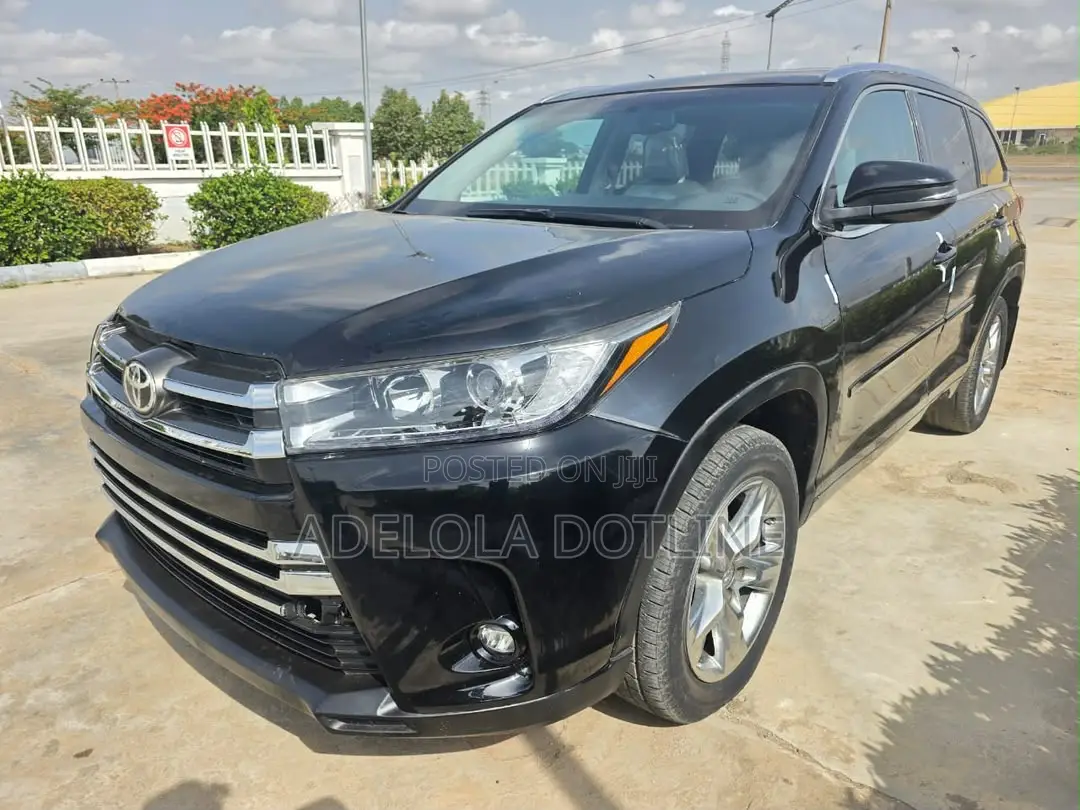 Toyota Highlander Limited 4dr SUV (3.5L 6cyl 6A) 2015 Black