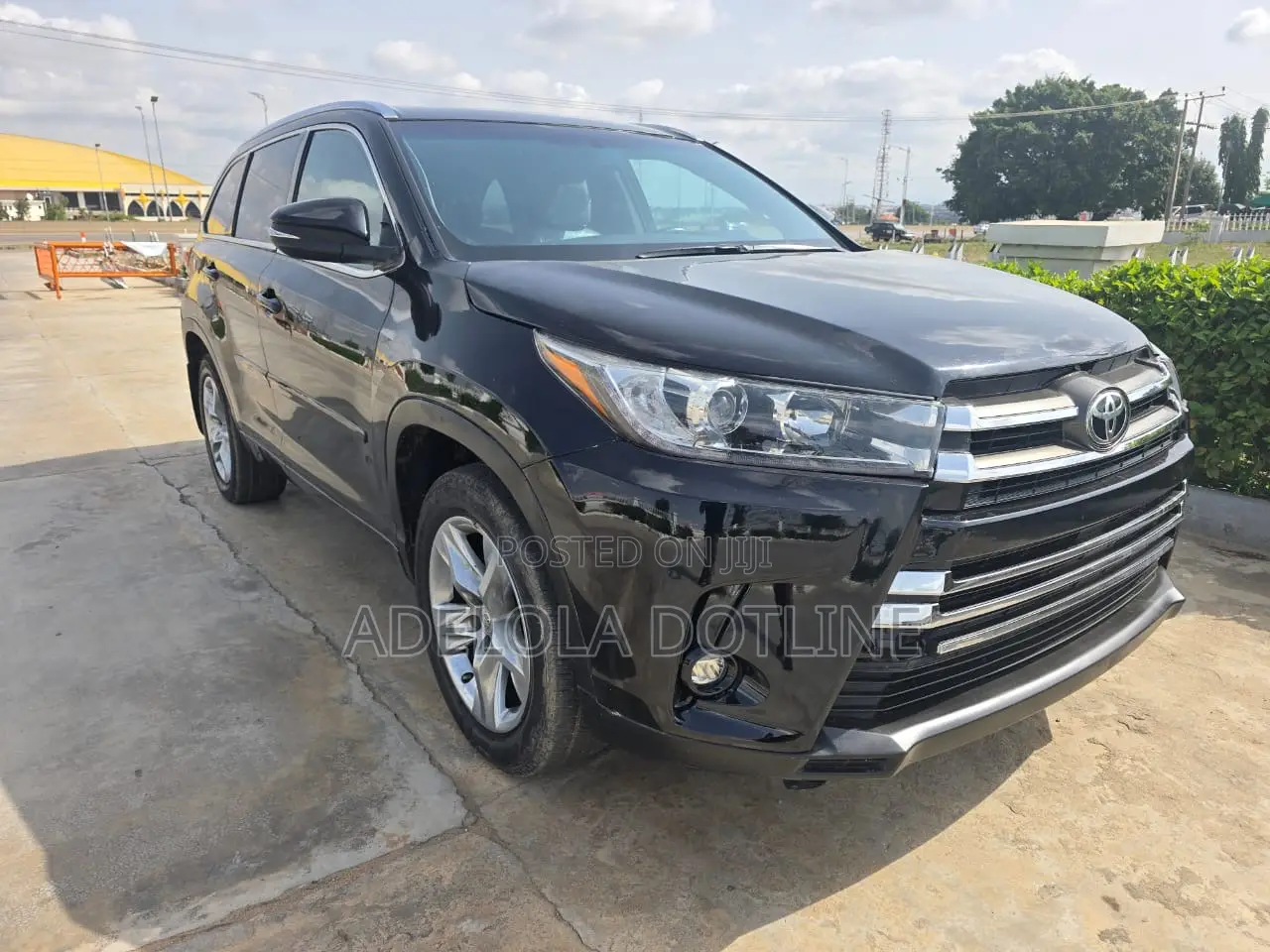 Toyota Highlander Limited 4dr SUV (3.5L 6cyl 6A) 2015 Black
