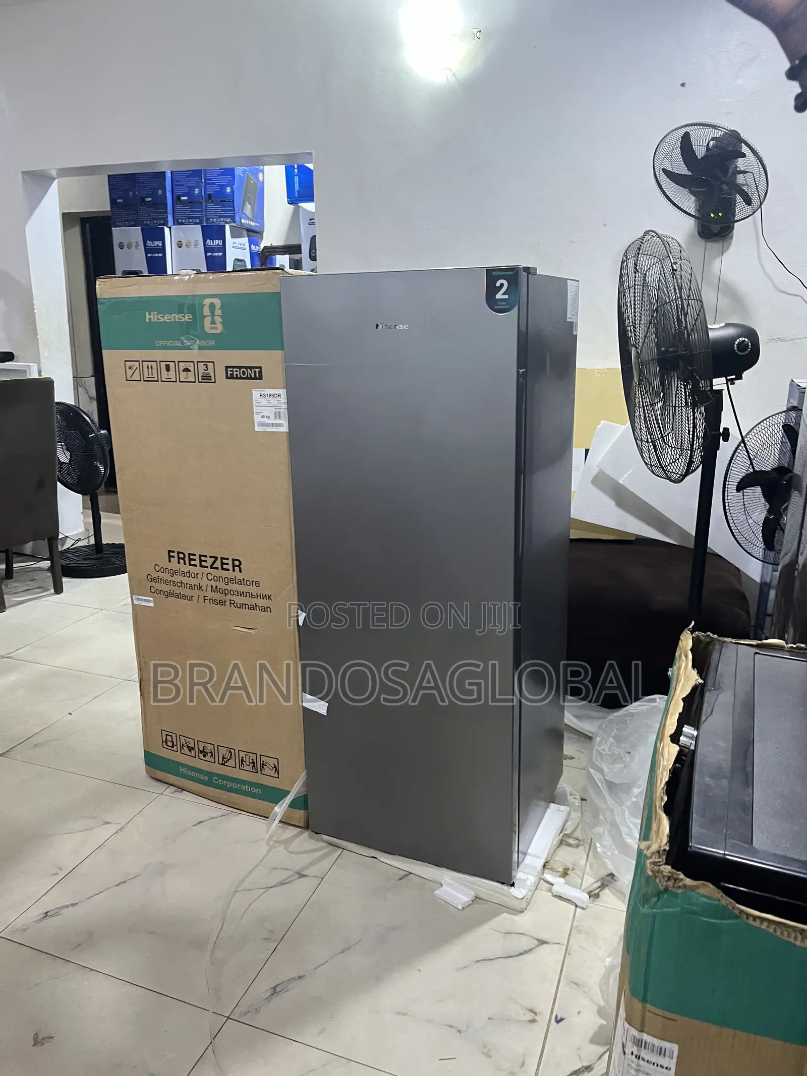 Hisense 190l Upright Freezer Rs189dr – Low Noise Freezer