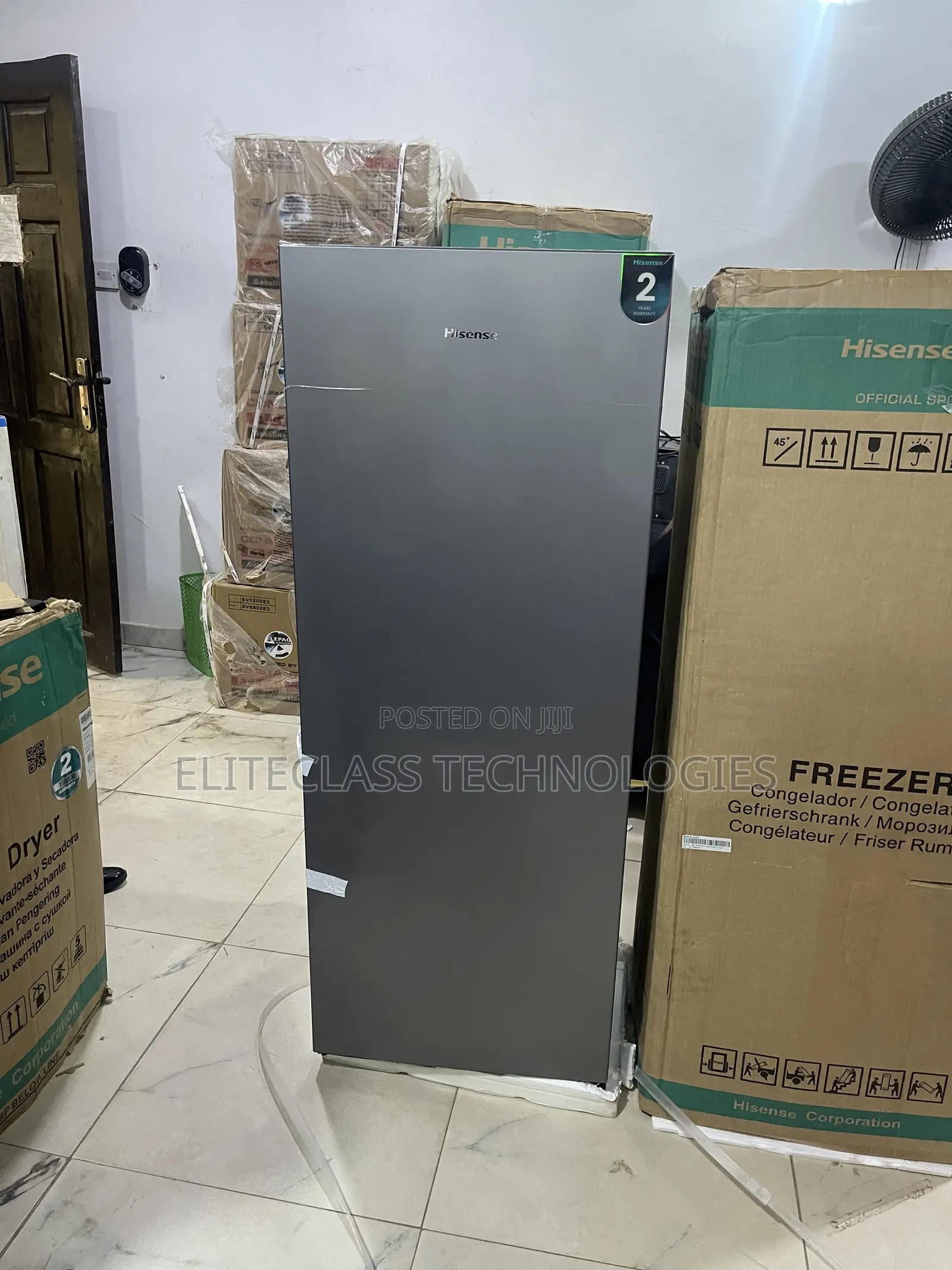 Brand New Hisense Standing Freezer 190l 189dr