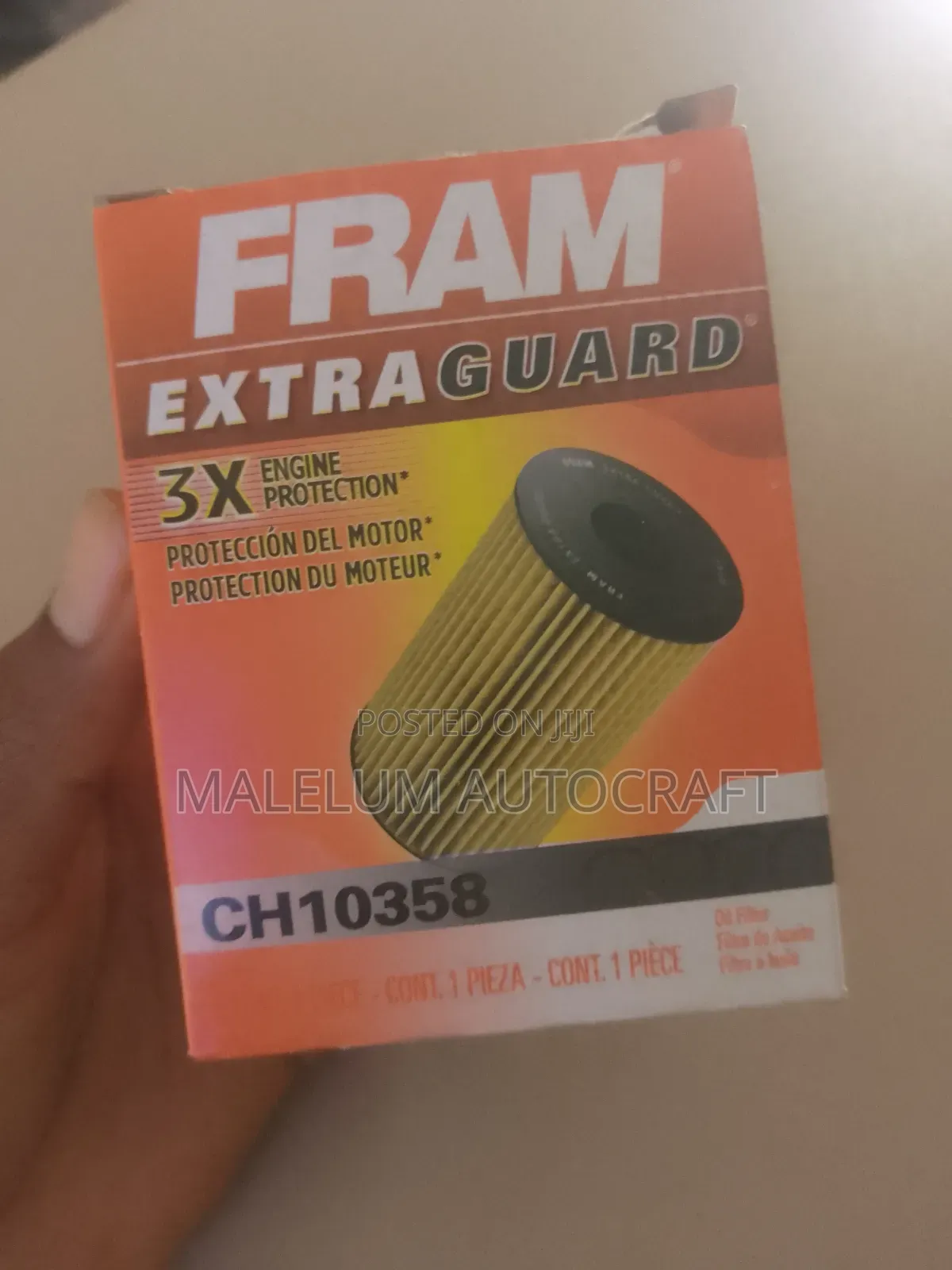 Fram Extra Guard (Small Paper Oil Filter)