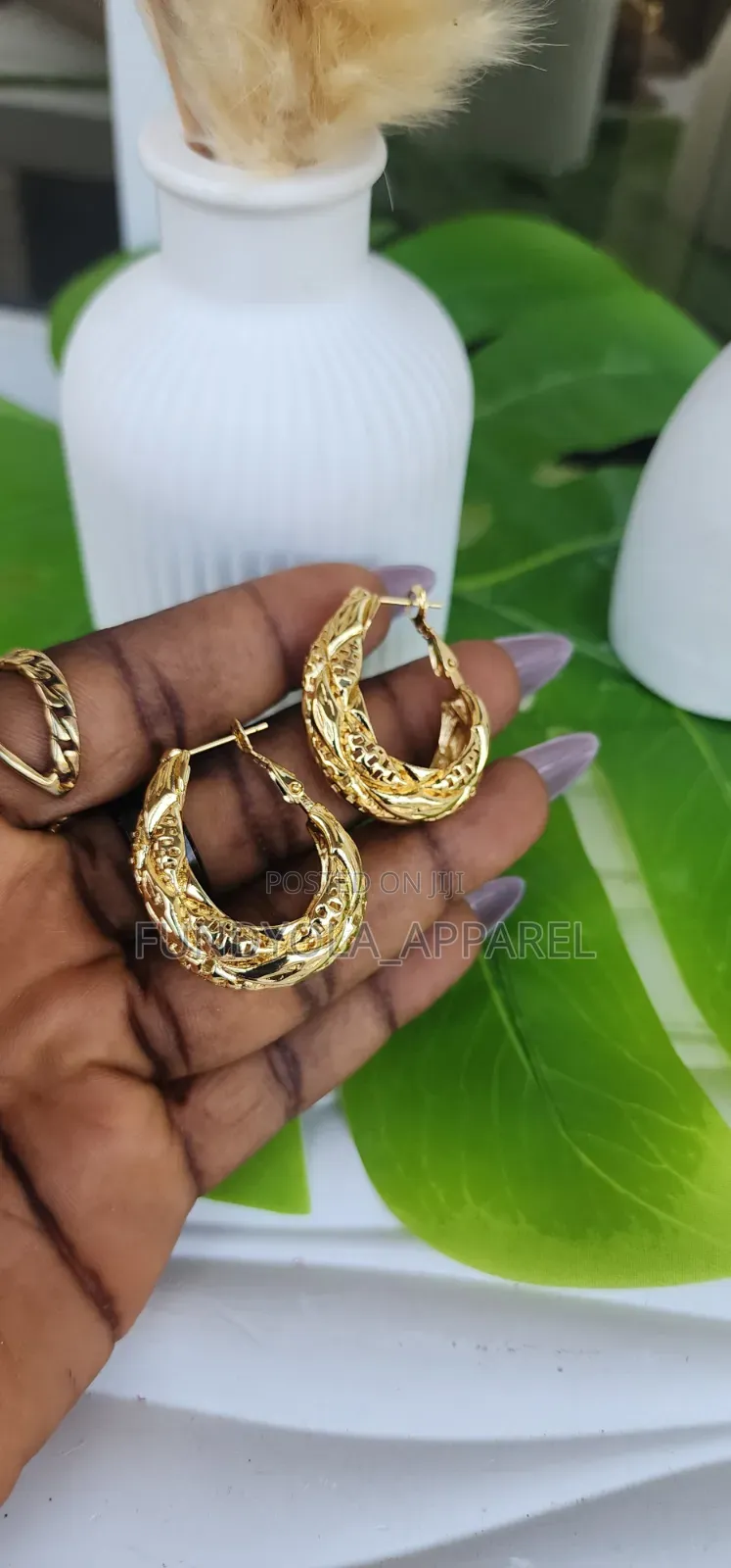 Hoops Copy Good Earring