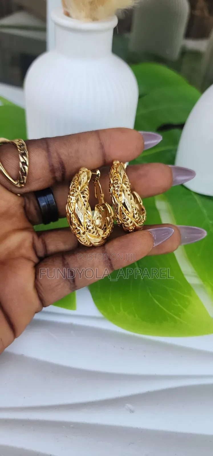Hoops Copy Good Earring