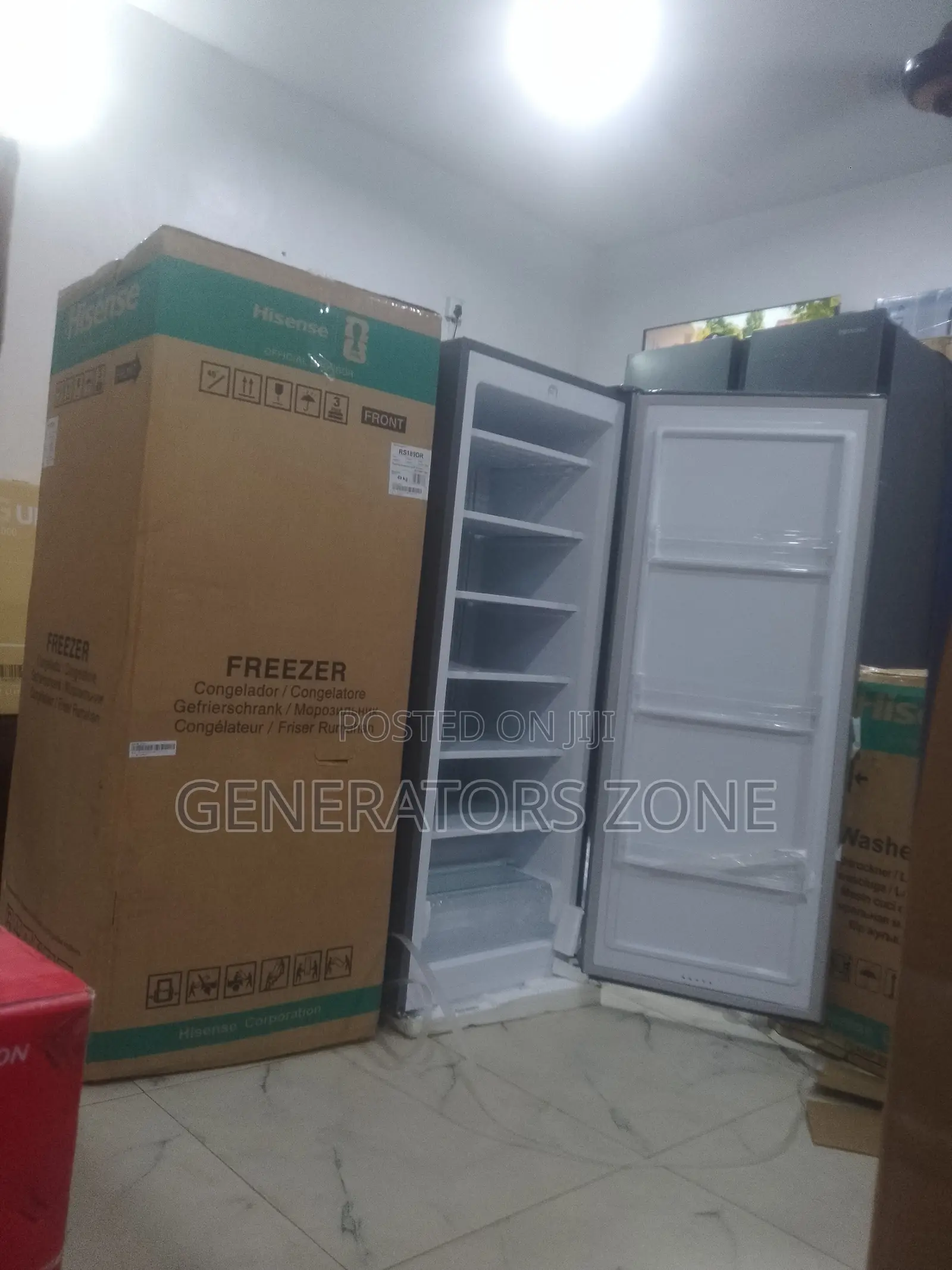 Hisense Rs-189dr Standing Freezer With Ample Storage