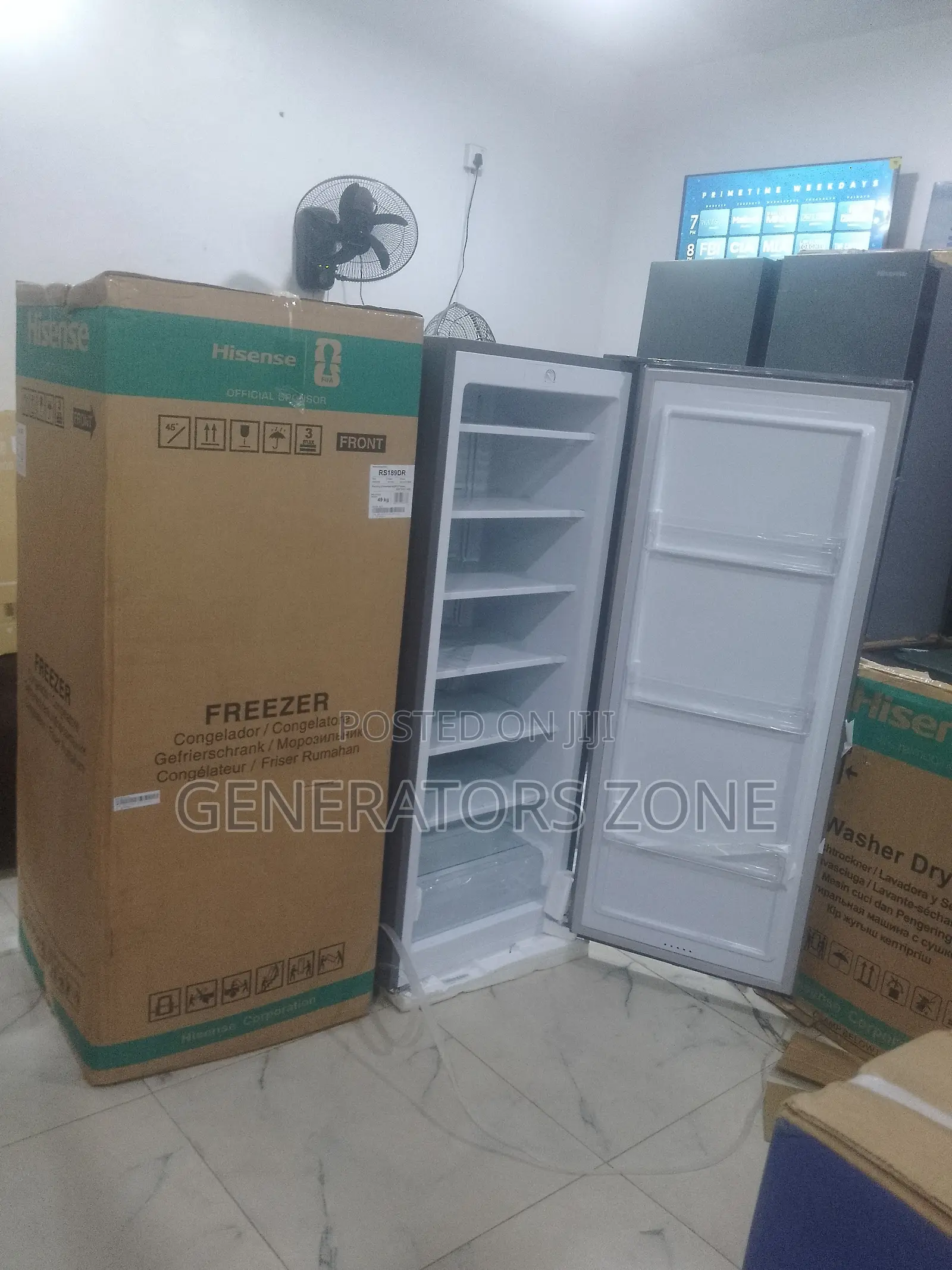 Hisense 190l Upright Freezer – Efficient Frozen Food Storage
