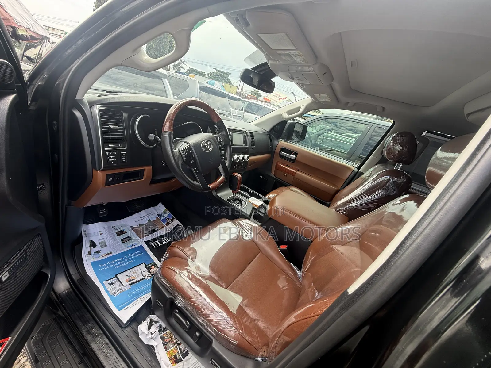 Toyota Sequoia Platinum 4x4 2020 Black