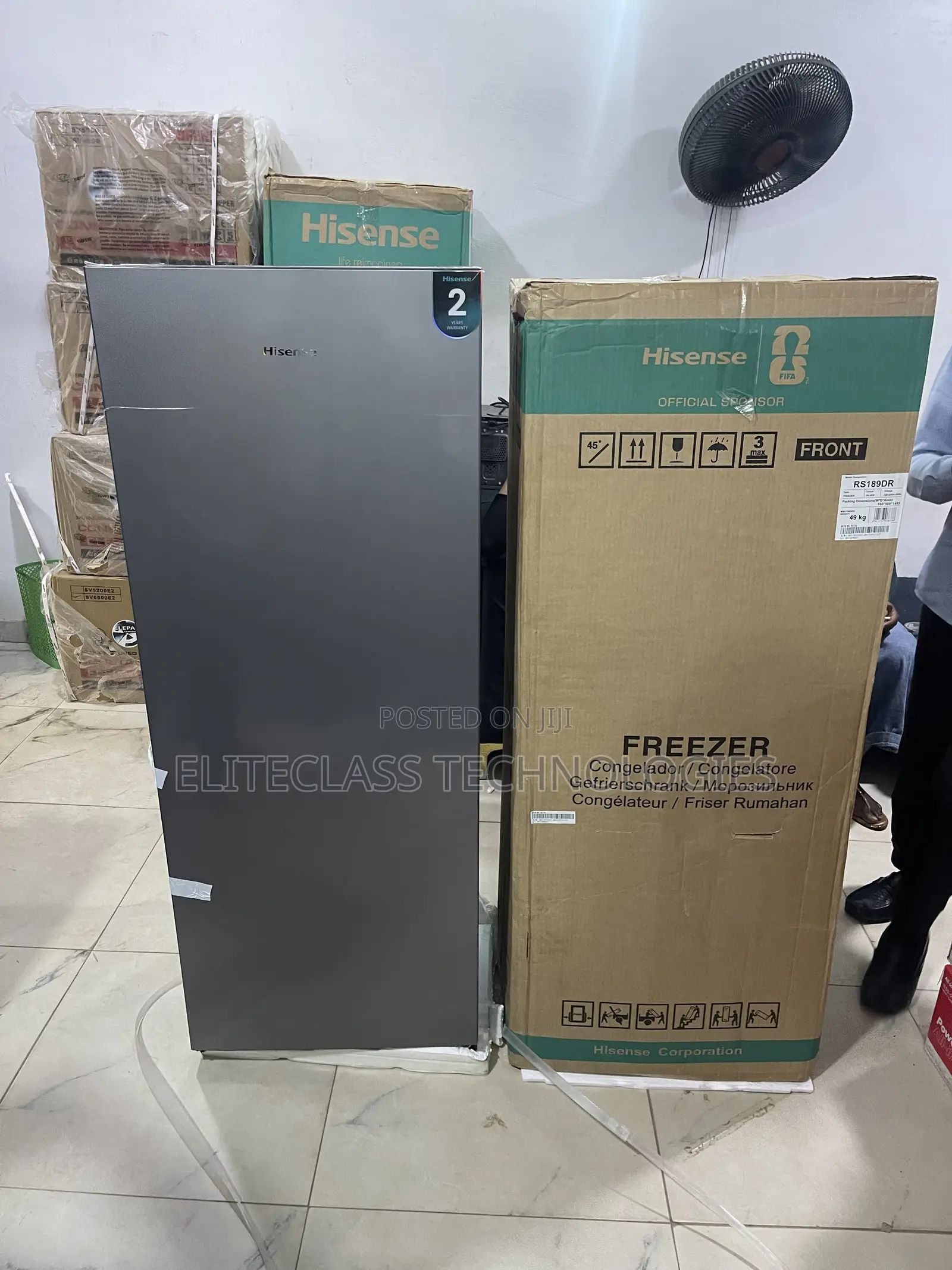 Brand New Hisense Frost Free Freezer 190l 189dr
