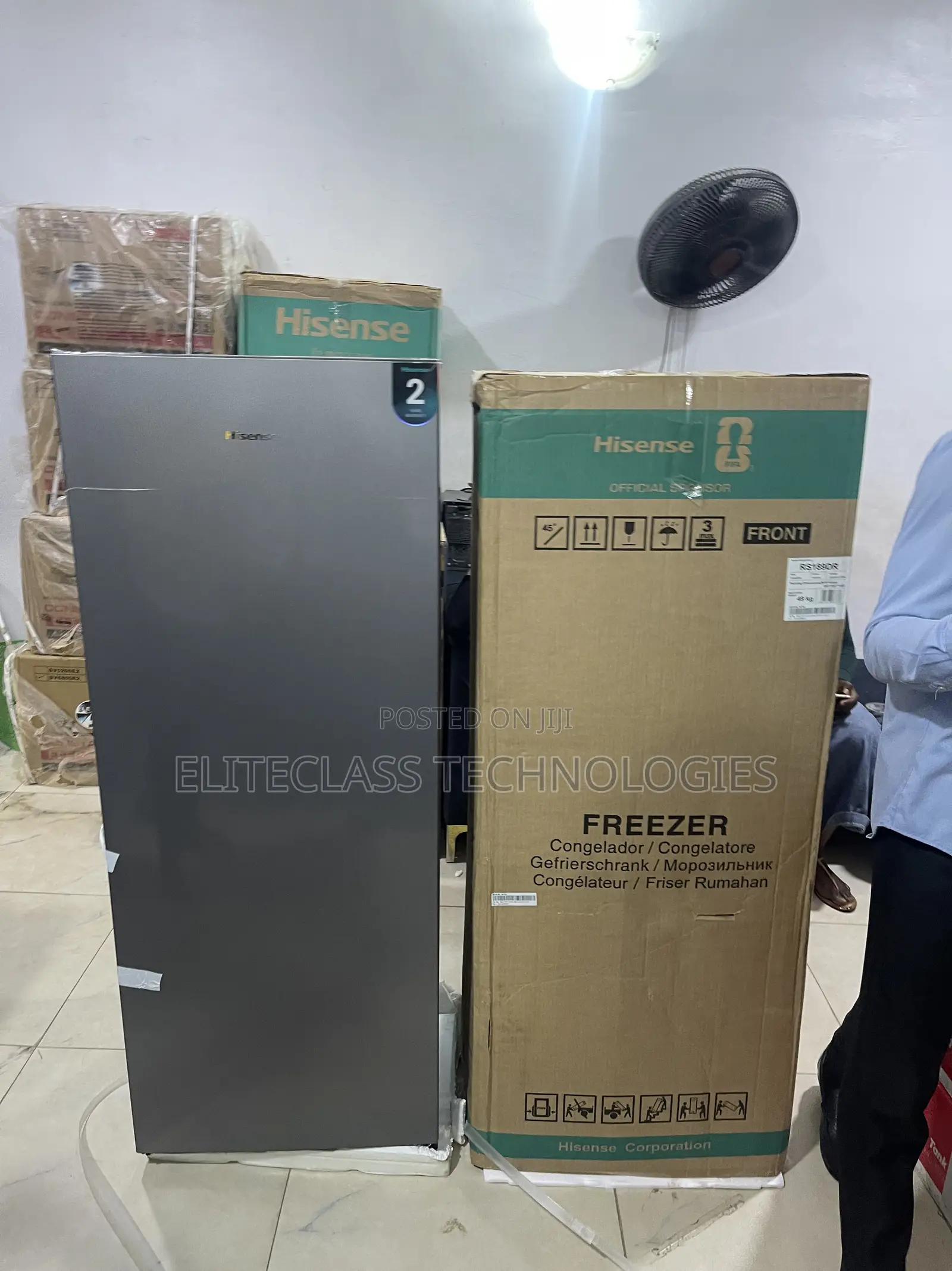 Brand New Hisense Frost Free Freezer 190l 189dr