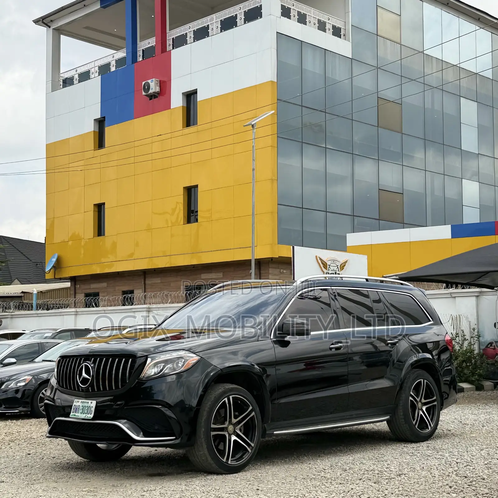 Mercedes-Benz GLS-Class 2017 Black