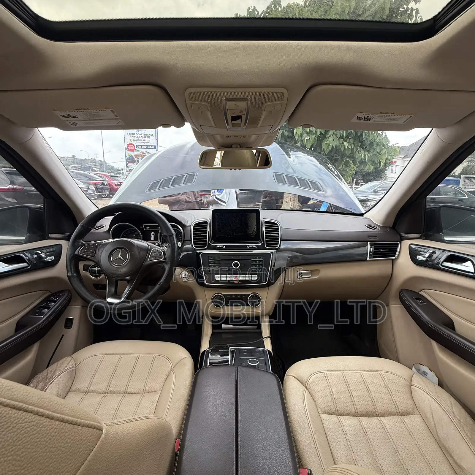 Mercedes-Benz GLS-Class 2017 Black