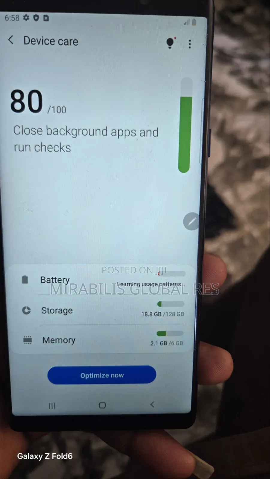 Samsung Galaxy Note 9 128 GB Blue