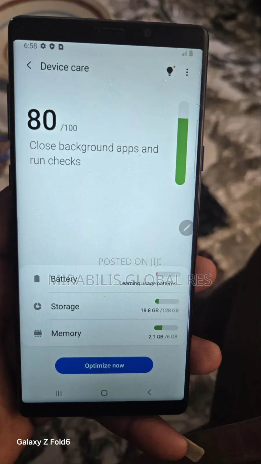 Samsung Galaxy Note 9 128 GB Blue