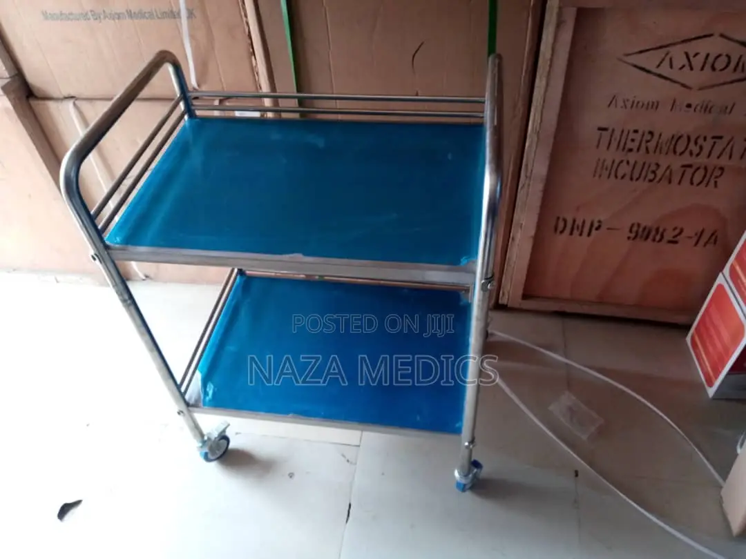 2 Steps Instrument Trolley