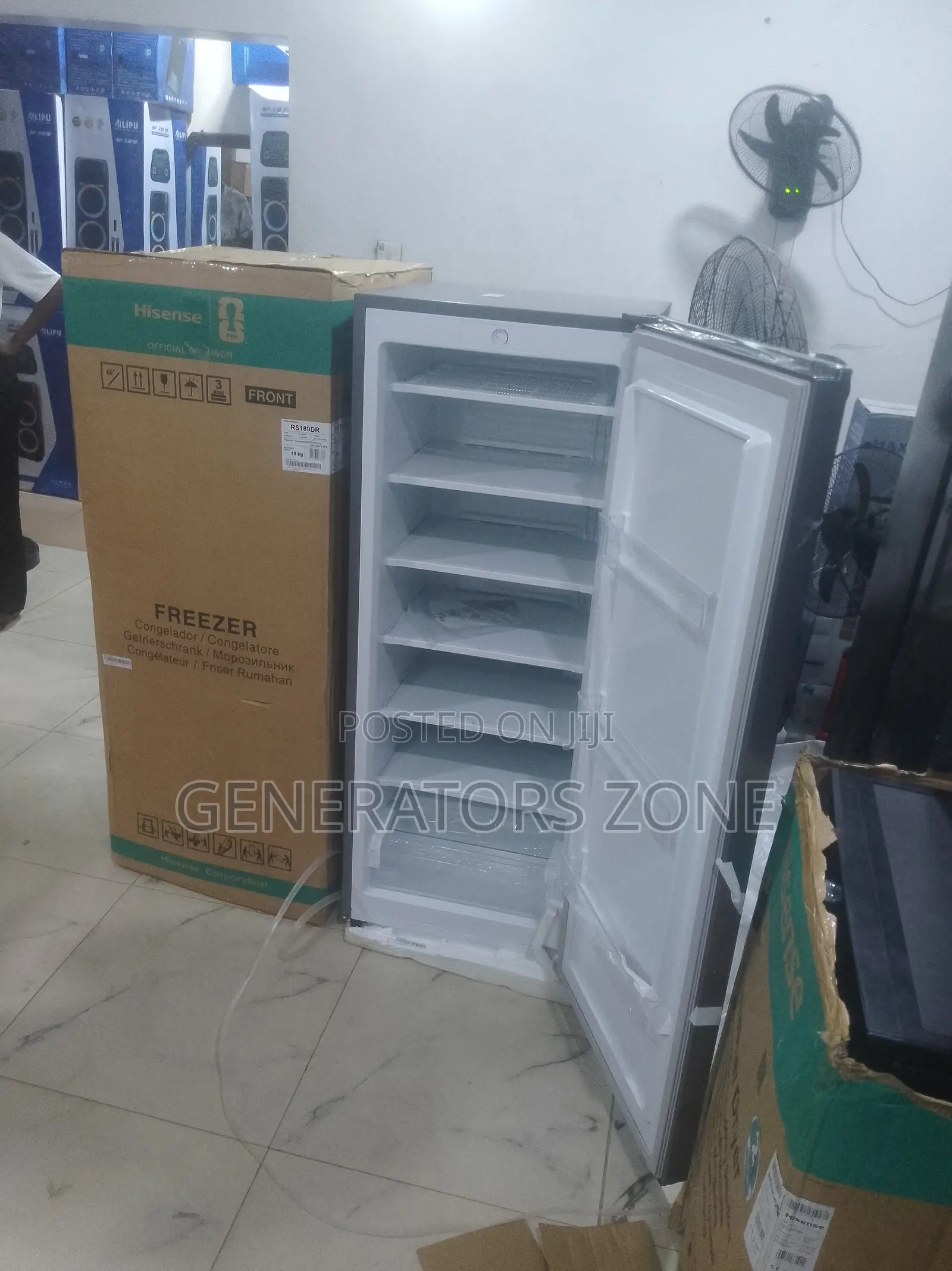 Reliable Frozen Storage With the Hisense Rs-189dr 190l Upright Freezer