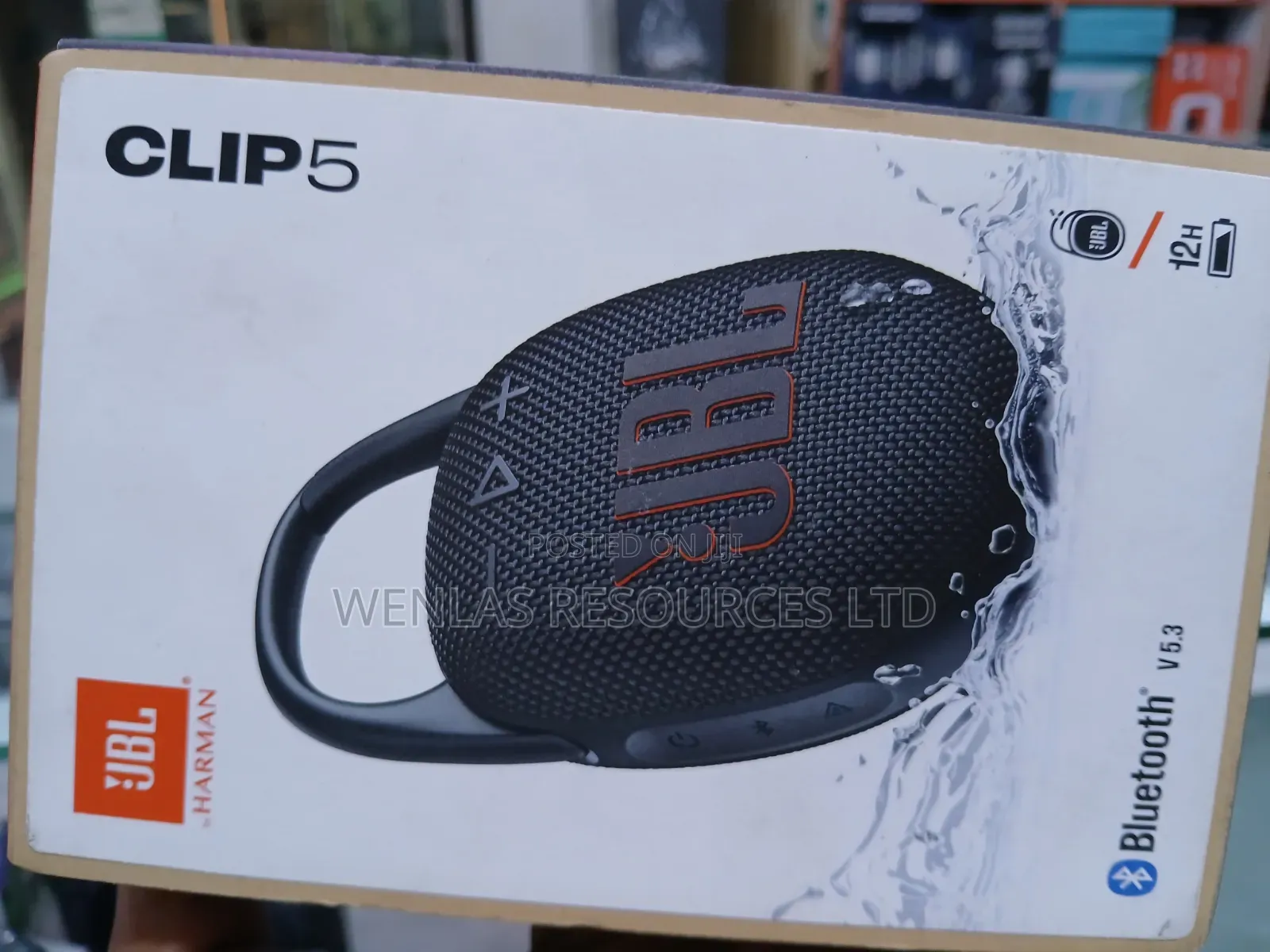 Original JBL Clip 5 Speaker