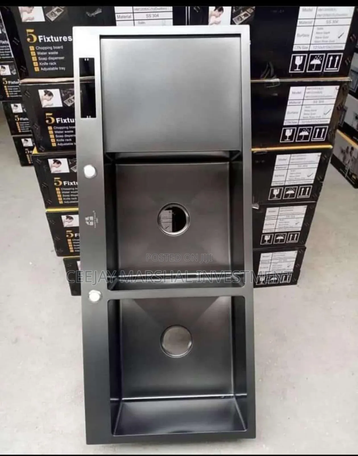 Galvanised Pipe and H Channel, Kitchen Equipment